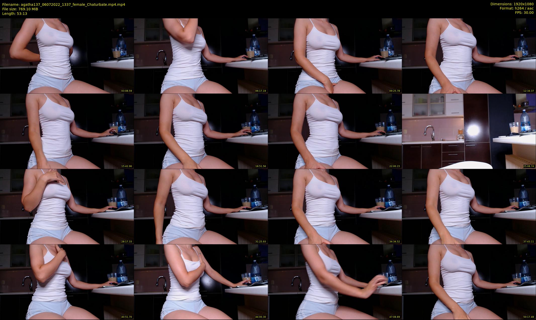 agatha137 — 54 minute Chaturbate female cam show recording, 1080p, Jul 6, 2022