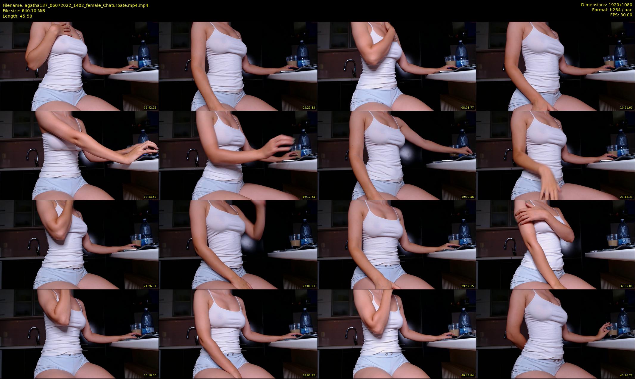 agatha137 — 46 minute Chaturbate female cam show recording, 1080p, Jul 6, 2022