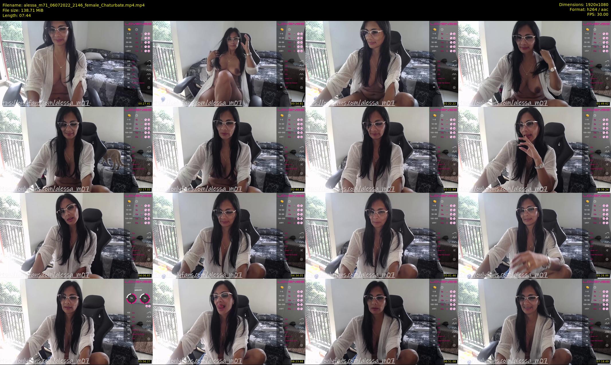 alessa_m71 — 8 minute Chaturbate female cam show recording, 1080p, Jul 6, 2022