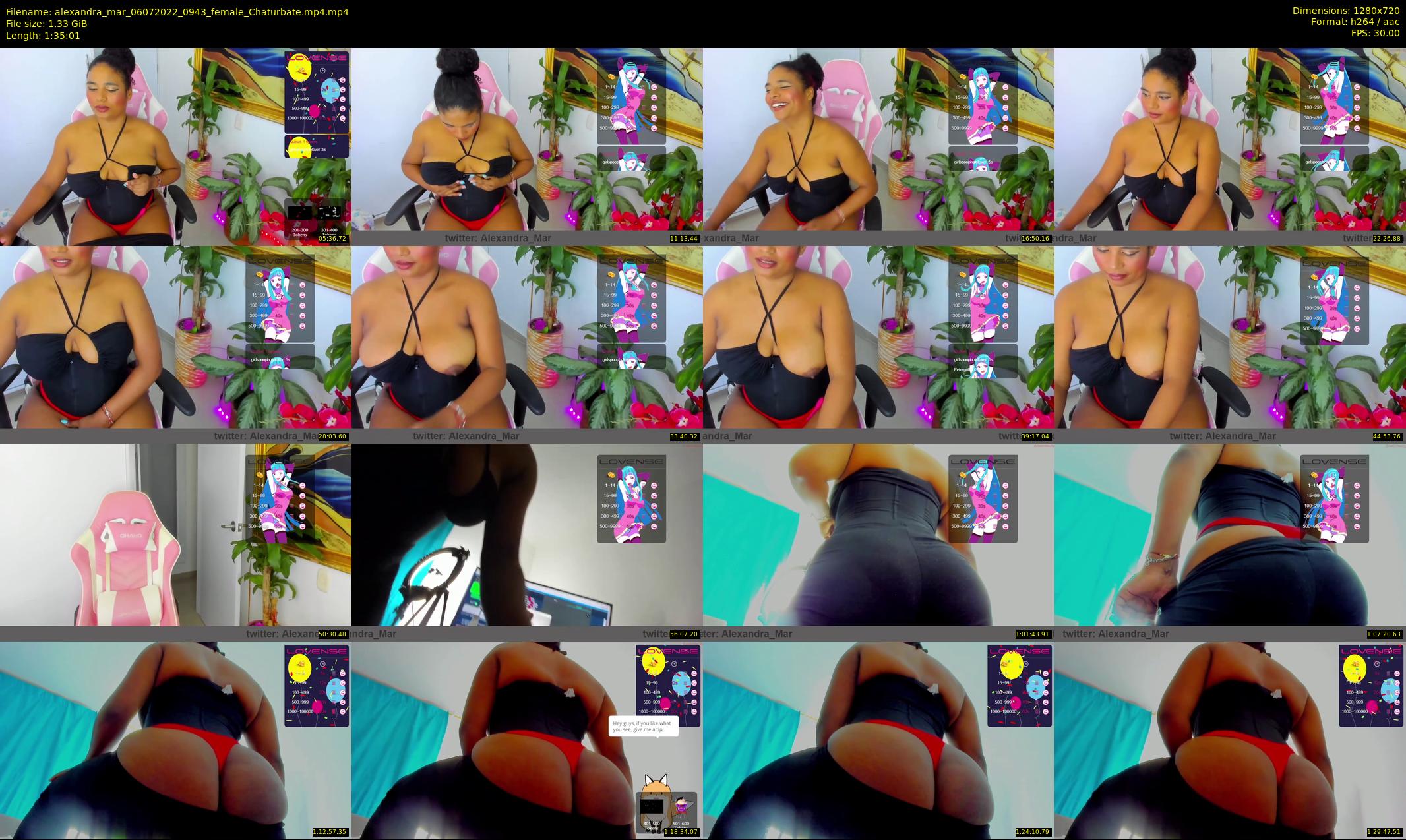 alexandra_mar — 96 minute Chaturbate female cam show recording, 720p, Jul 6, 2022
