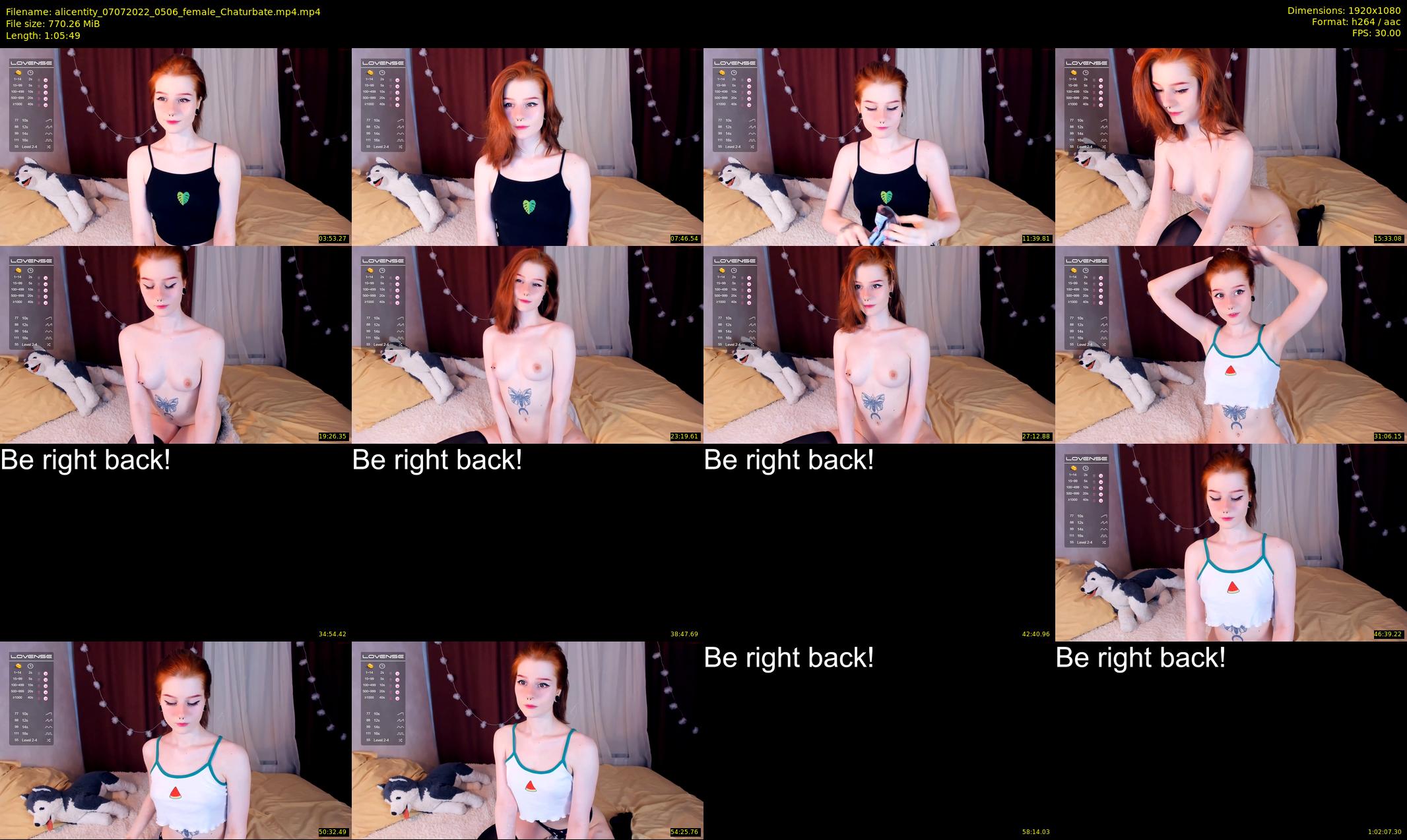 alicentity — 66 minute Chaturbate female cam show recording, 1080p, Jul 7, 2022