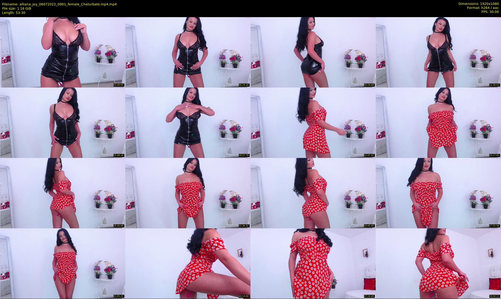 alliana_joy — 54 minute Chaturbate female cam show recording, 1080p, Jul 6, 2022
