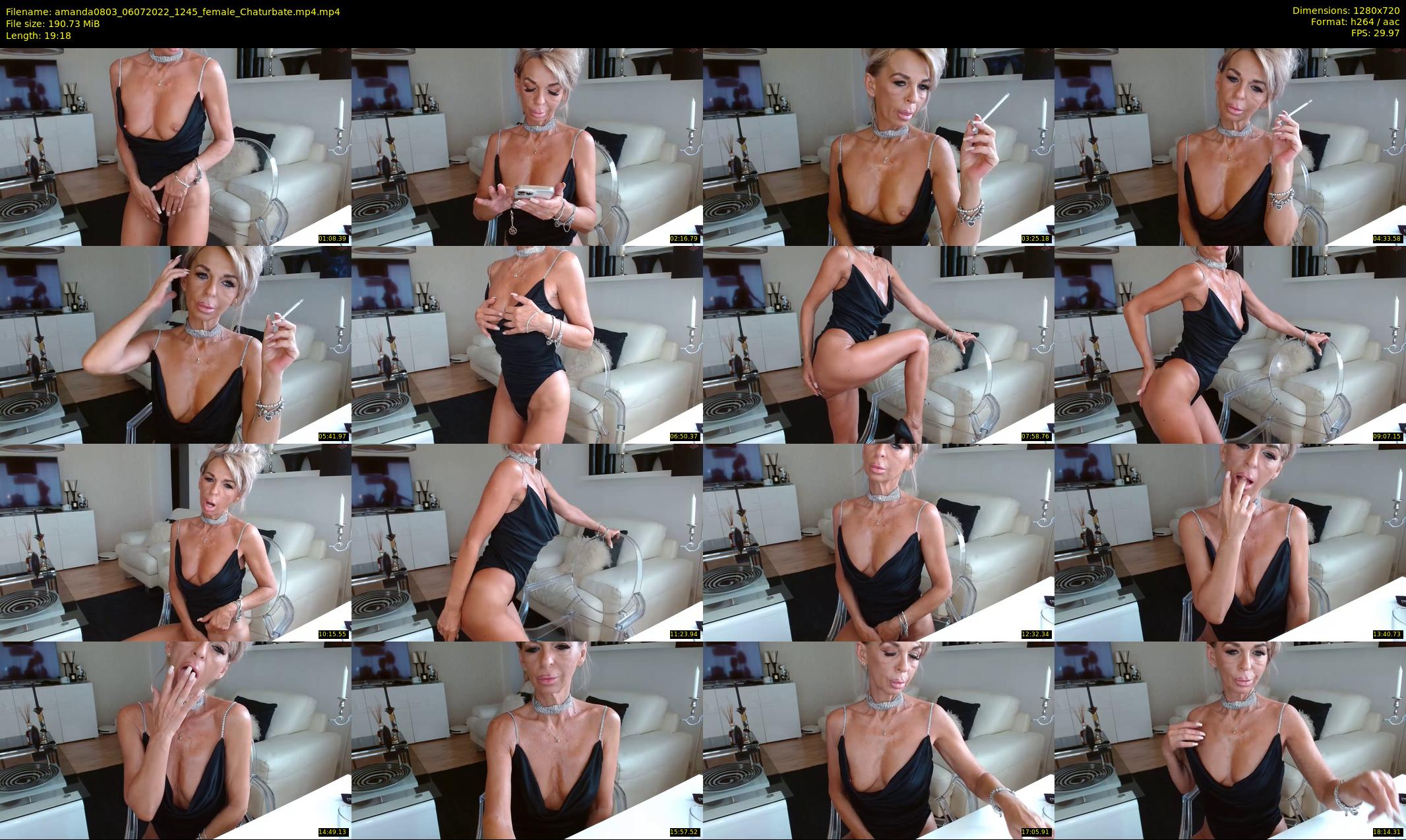 amanda0803 — 20 minute Chaturbate female cam show recording, 720p, Jul 6, 2022