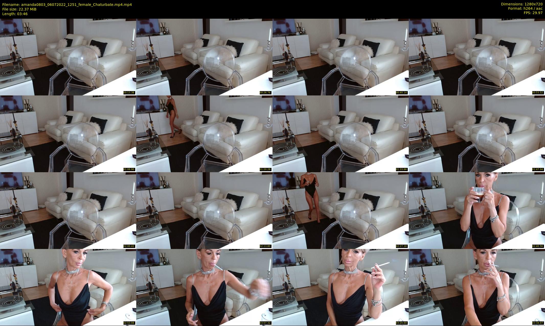 amanda0803 — 4 minute Chaturbate female cam show recording, 720p, Jul 6, 2022
