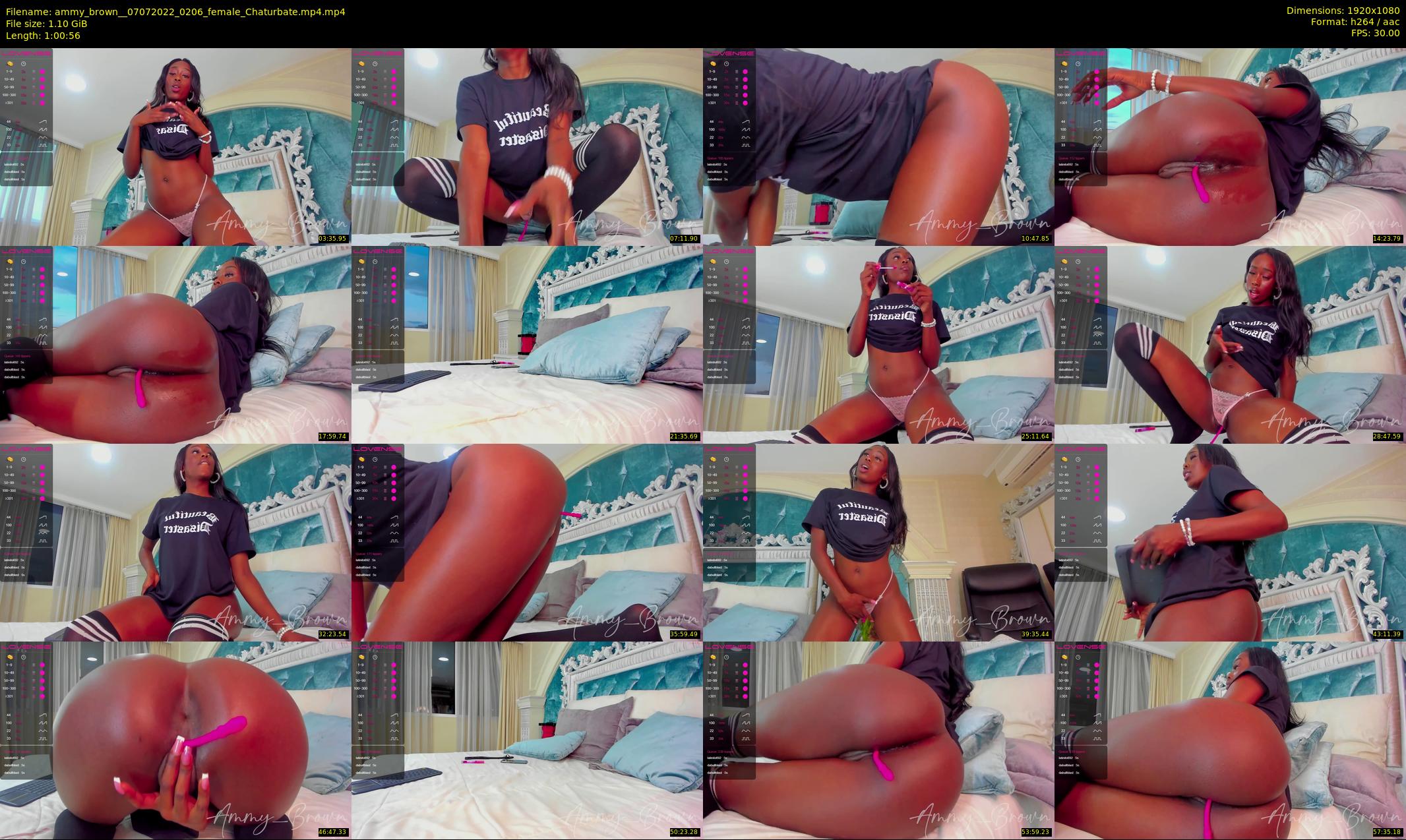ammy_brown_ — 61 minute Chaturbate female cam show recording, 1080p, Jul 7, 2022