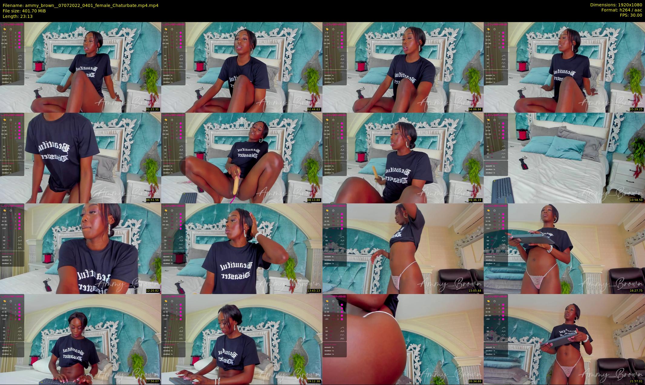 ammy_brown_ — 24 minute Chaturbate female cam show recording, 1080p, Jul 7, 2022