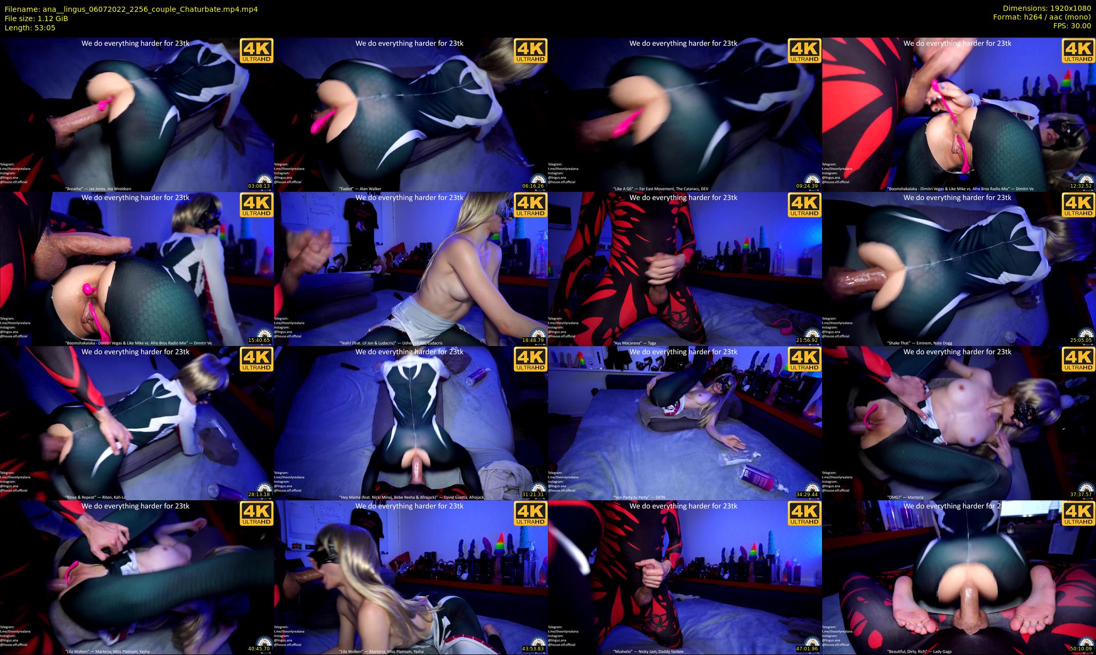 ana__lingus — 54 minute Chaturbate couple cam show recording, 1080p, Jul 6, 2022