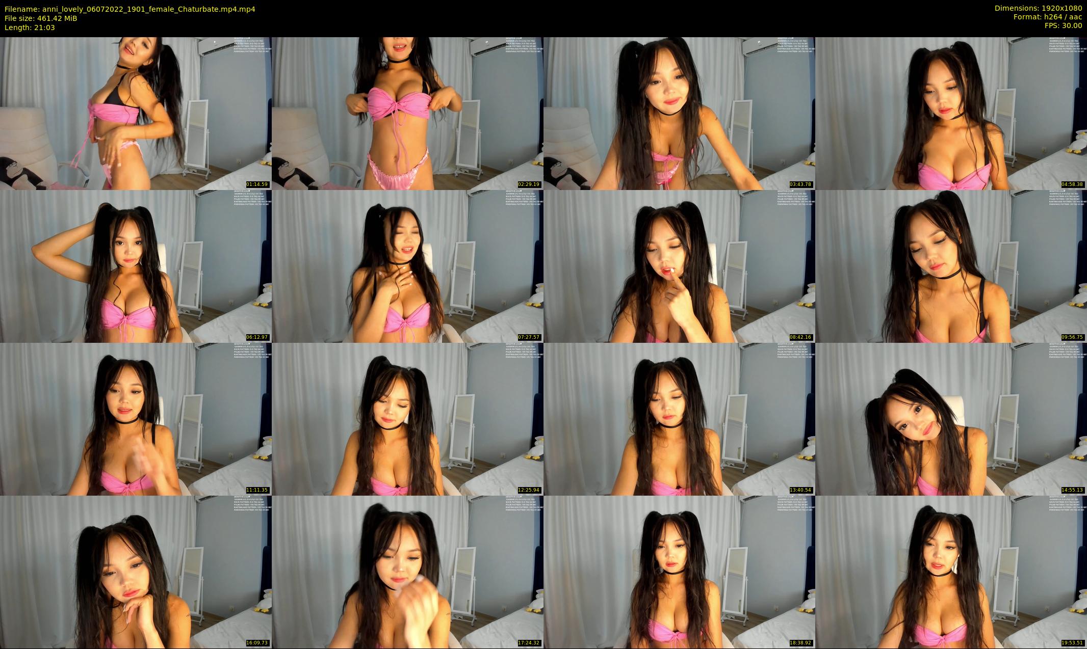 anni_lovely — 22 minute Chaturbate female cam show recording, 1080p, Jul 6, 2022