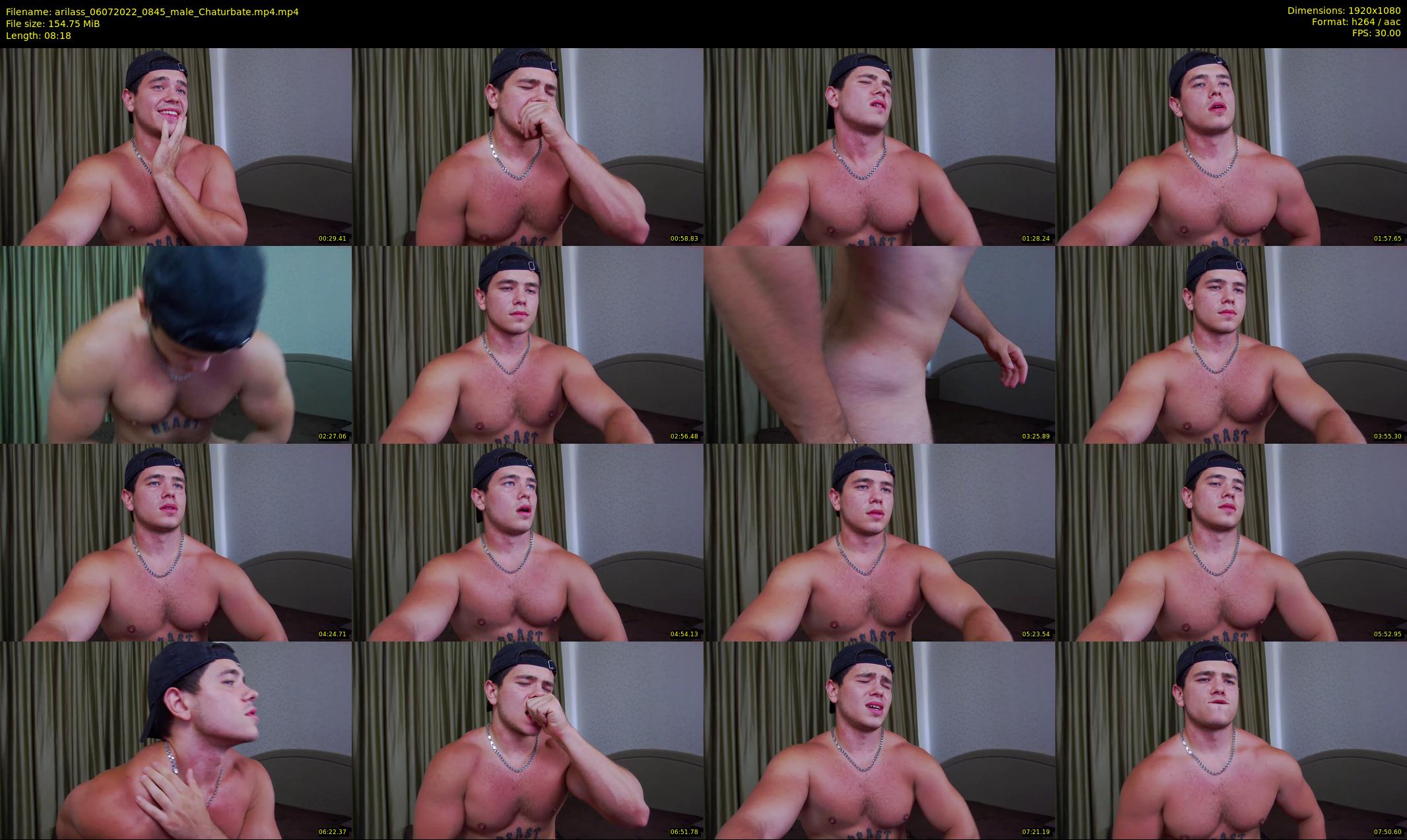 arilass — 9 minute Chaturbate male cam show recording, 1080p, Jul 6, 2022
