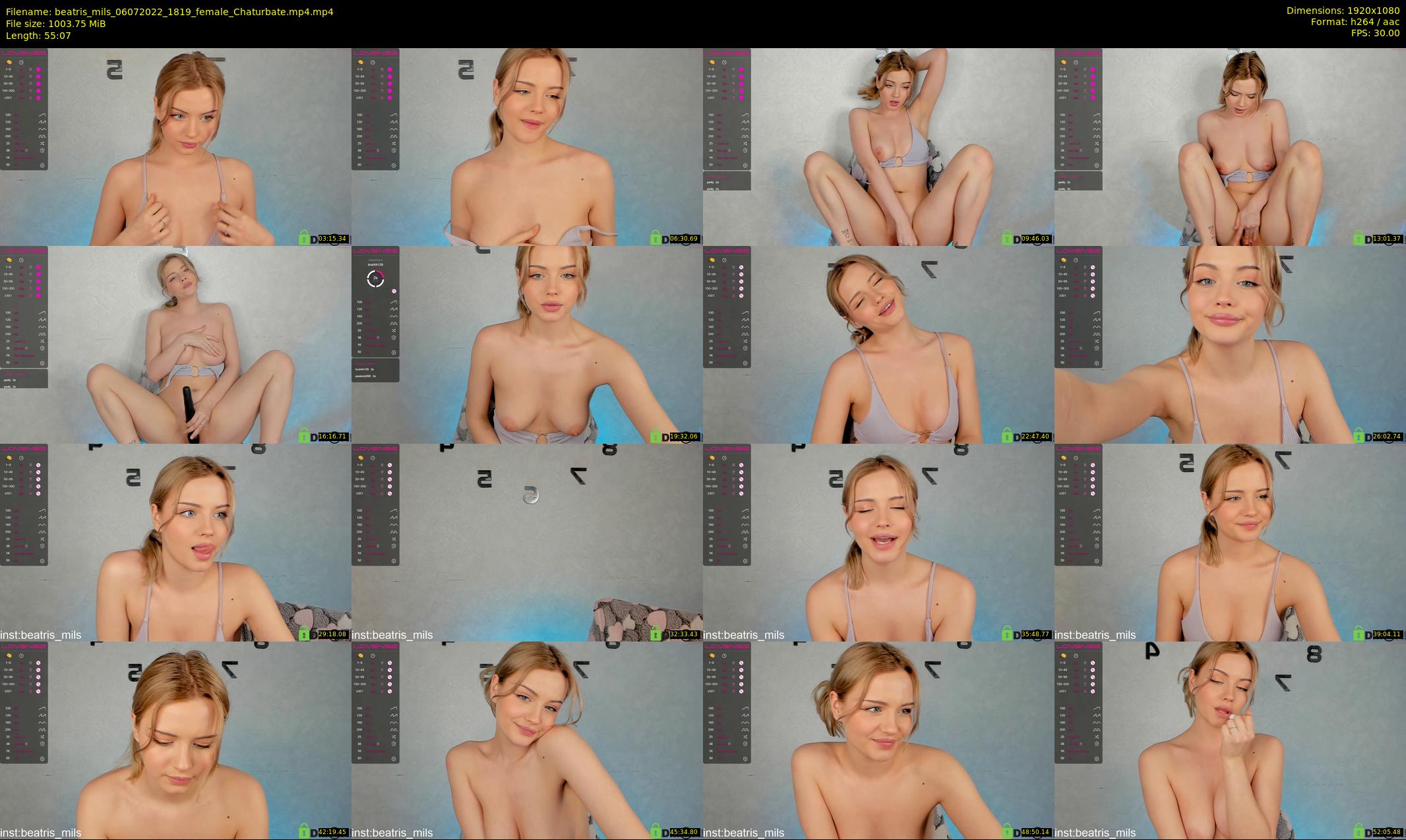 beatris_mils — 56 minute Chaturbate female cam show recording, 1080p, Jul 6, 2022