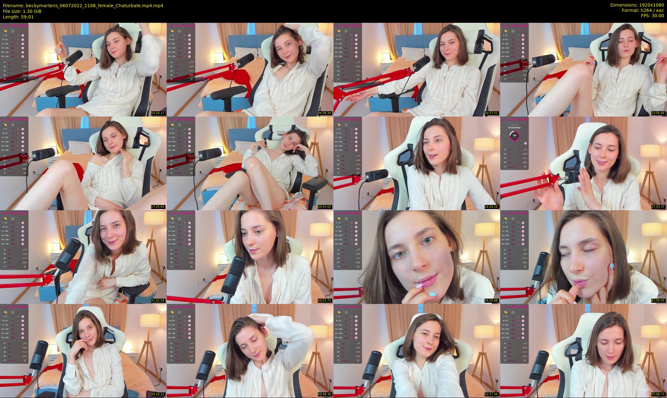 beckymartens — 60 minute Chaturbate female cam show recording, 1080p, Jul 6, 2022