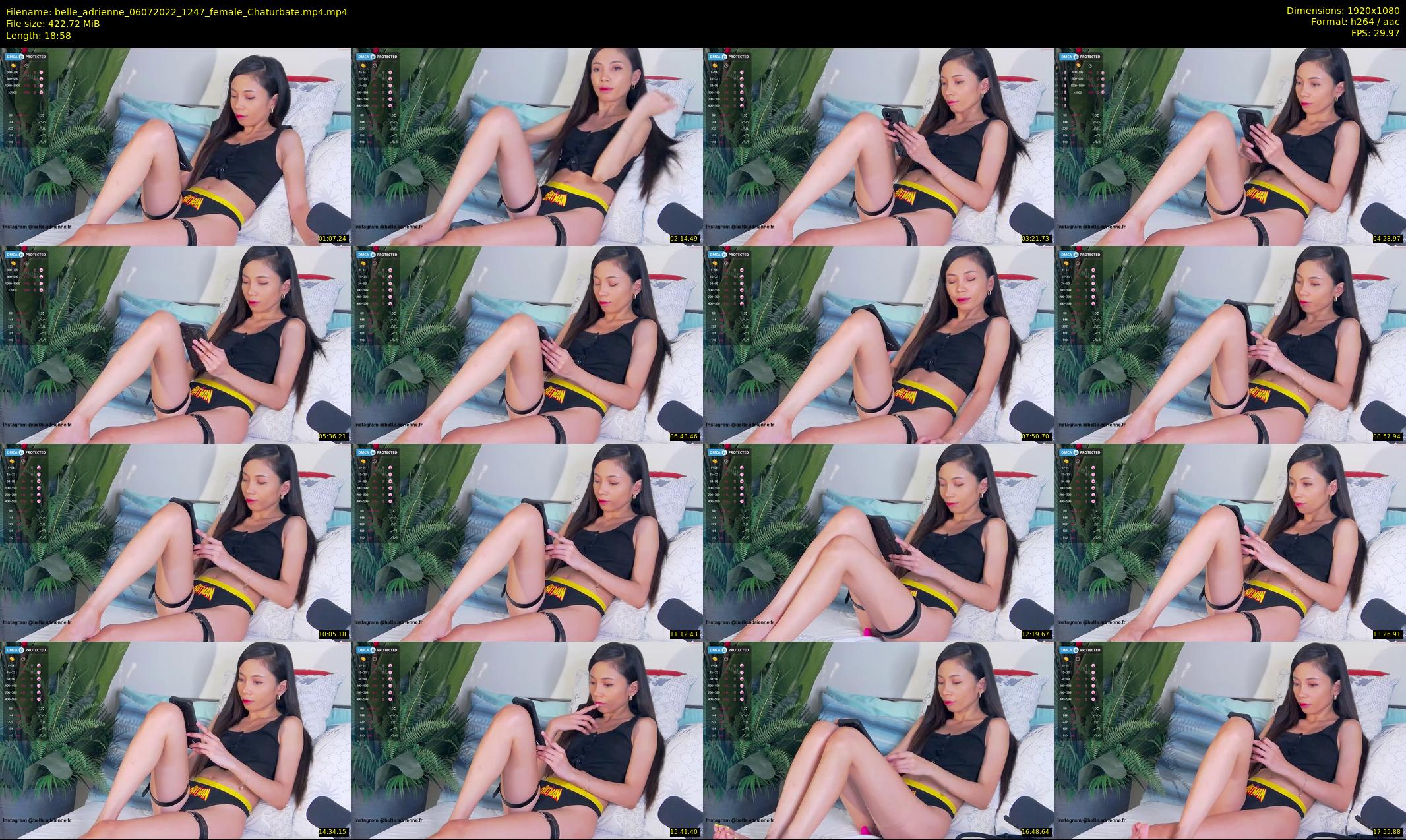 belle_adrienne — 19 minute Chaturbate couple cam show recording, 1080p, Jul 6, 2022
