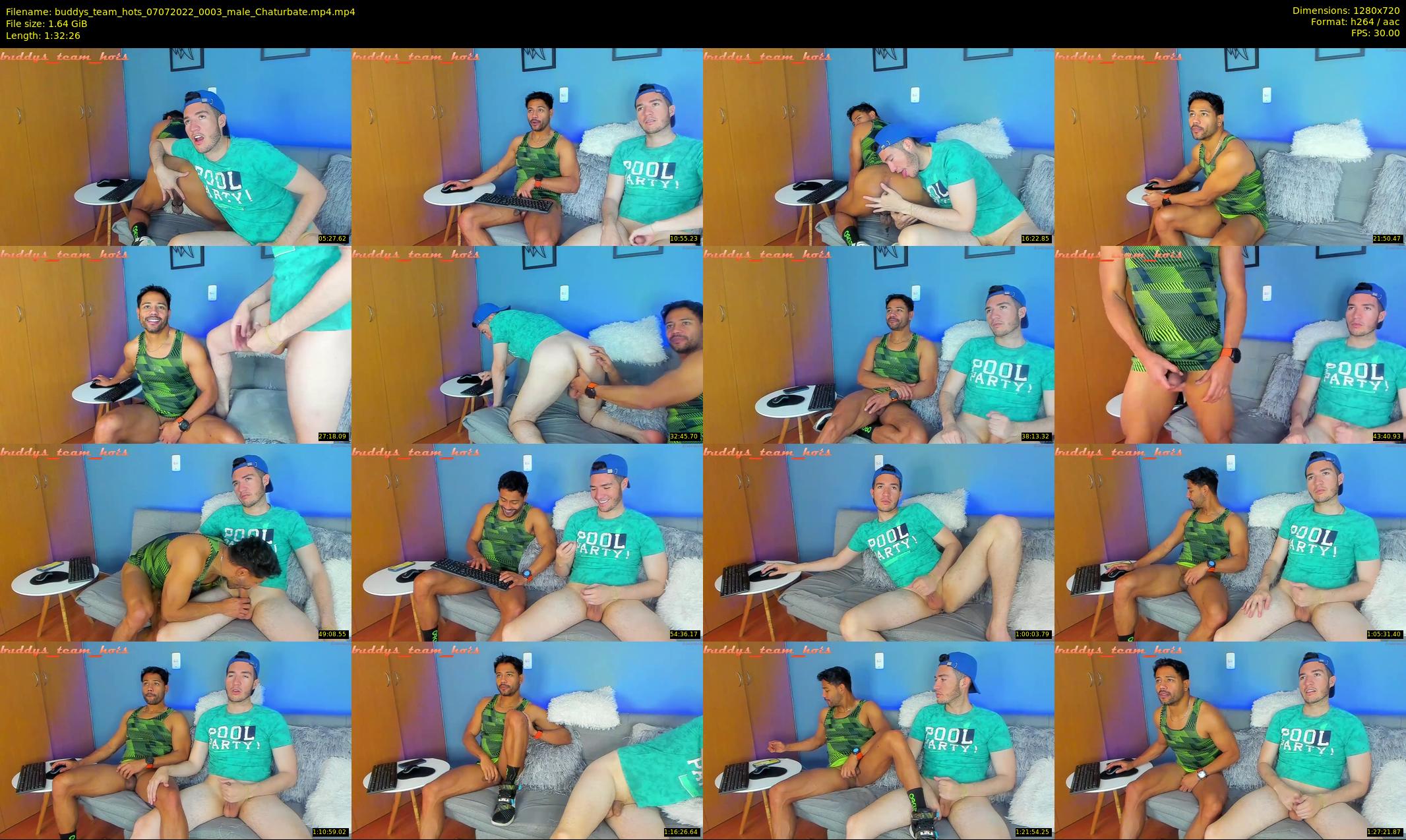 buddys_team_hots — 93 minute Chaturbate couple cam show recording, 720p, Jul 7, 2022