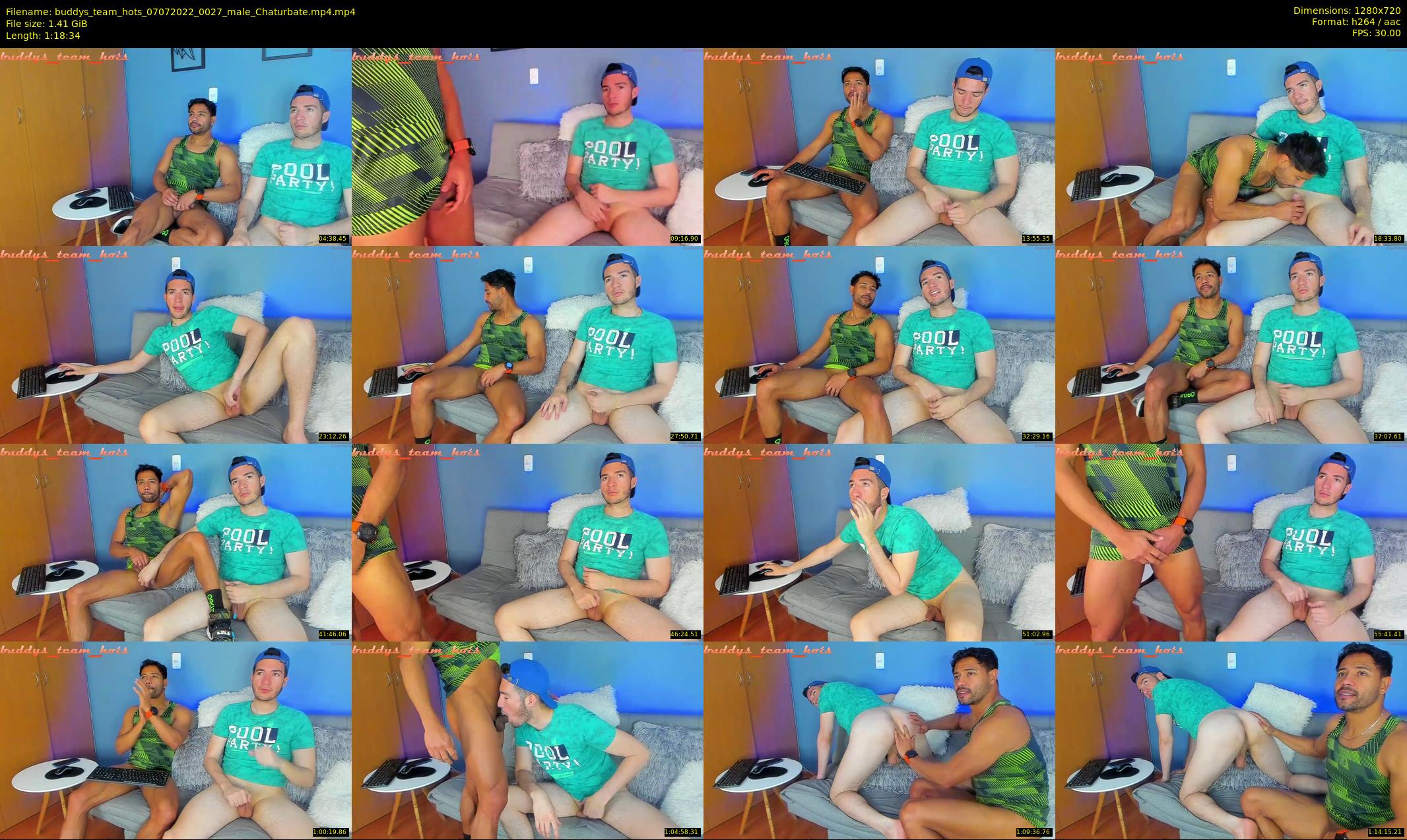 buddys_team_hots — 79 minute Chaturbate couple cam show recording, 720p, Jul 7, 2022