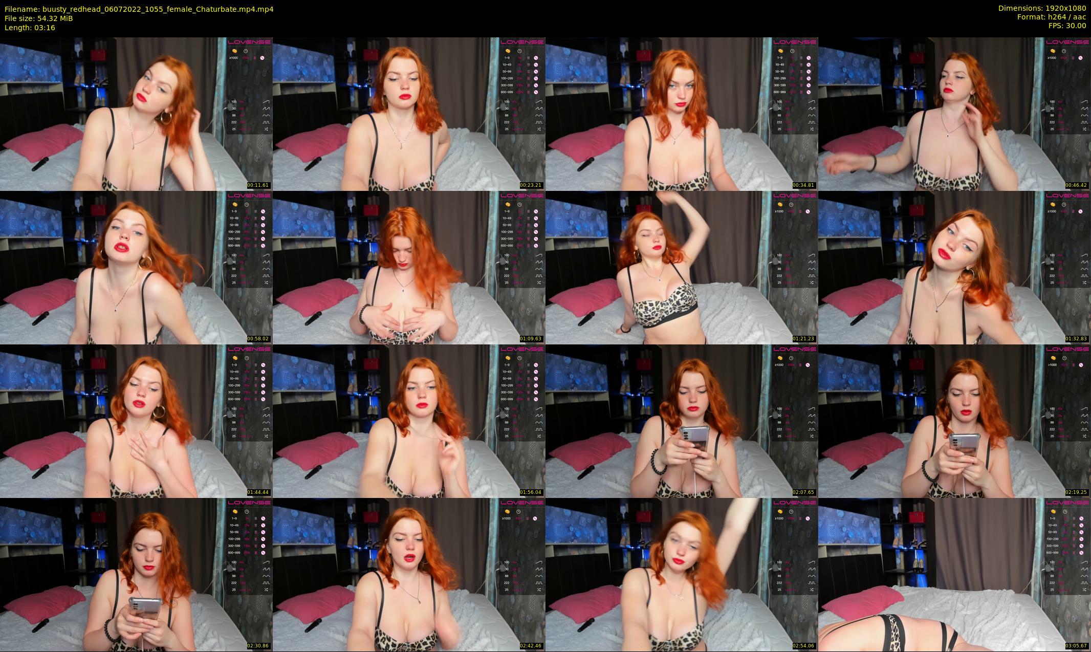 buusty_redhead — 4 minute Chaturbate female cam show recording, 1080p, Jul 6, 2022