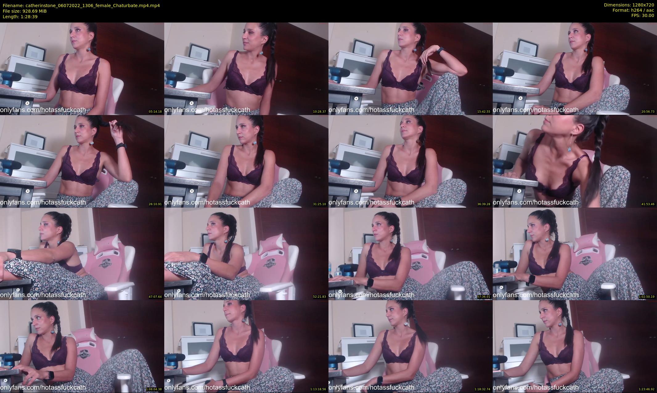 catherinstone — 89 minute Chaturbate female cam show recording, 720p, Jul 6, 2022