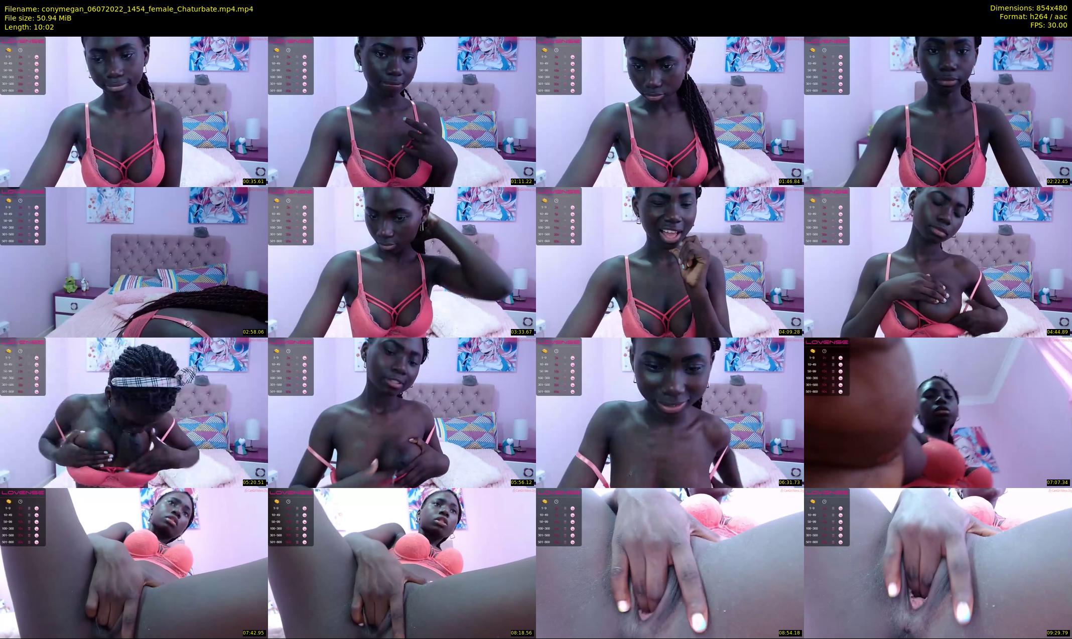 conymegan — 11 minute Chaturbate female cam show recording, 480p, Jul 6, 2022