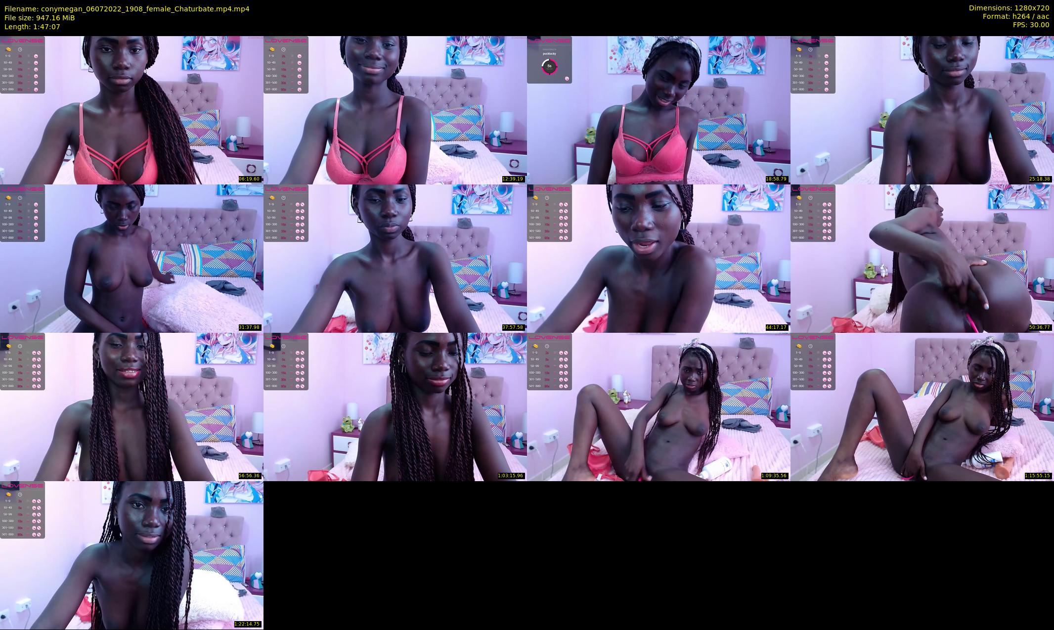 conymegan — 108 minute Chaturbate female cam show recording, 720p, Jul 6, 2022