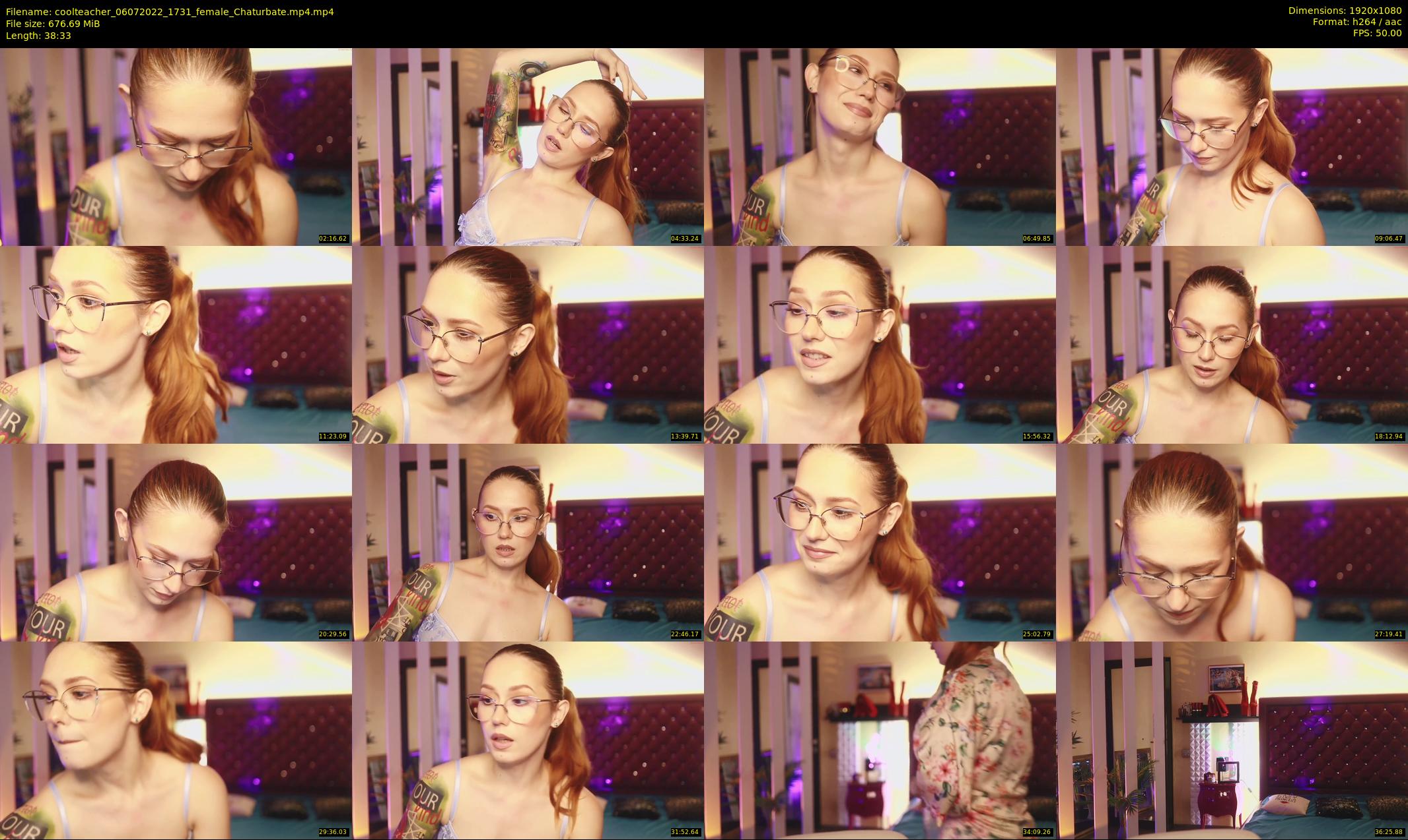 coolteacher — 39 minute Chaturbate female cam show recording, 1080p, Jul 6, 2022