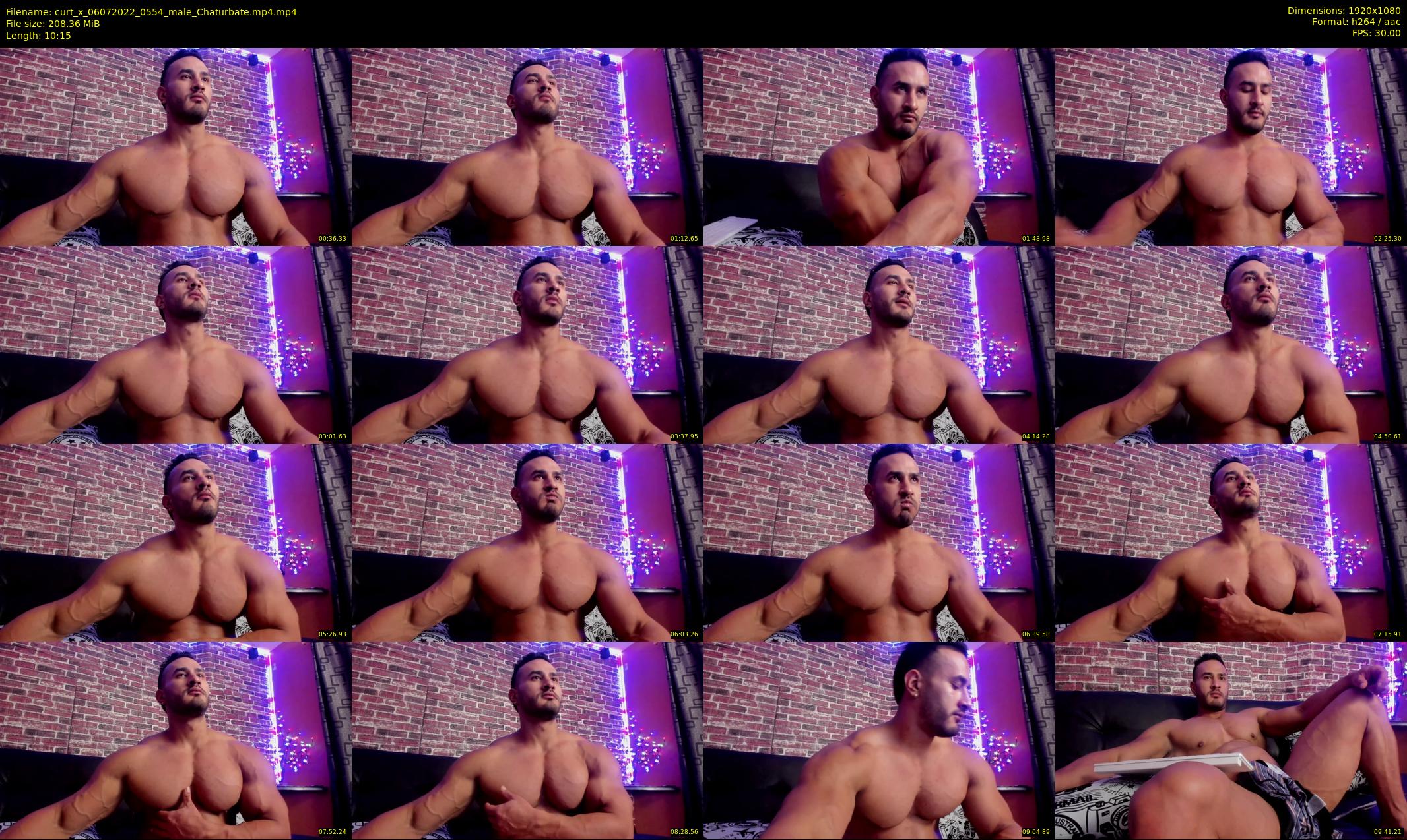 curt_x — 11 minute Chaturbate male cam show recording, 1080p, Jul 6, 2022