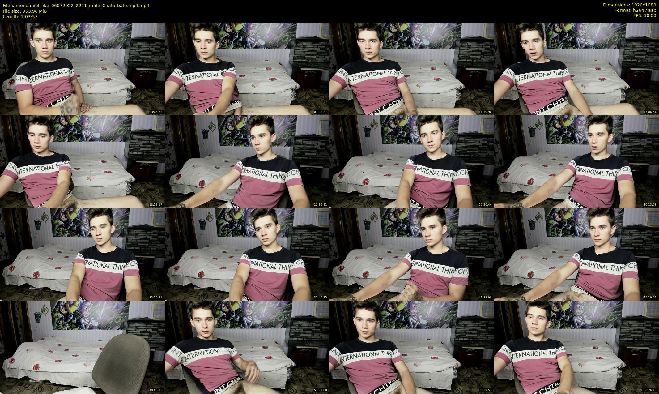 daniel_like — 64 minute Chaturbate male cam show recording, 1080p, Jul 6, 2022