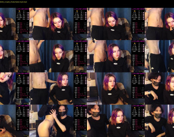 darkfirenight — 55 minute Chaturbate couple cam show recording, 1080p, Jul 7, 2022