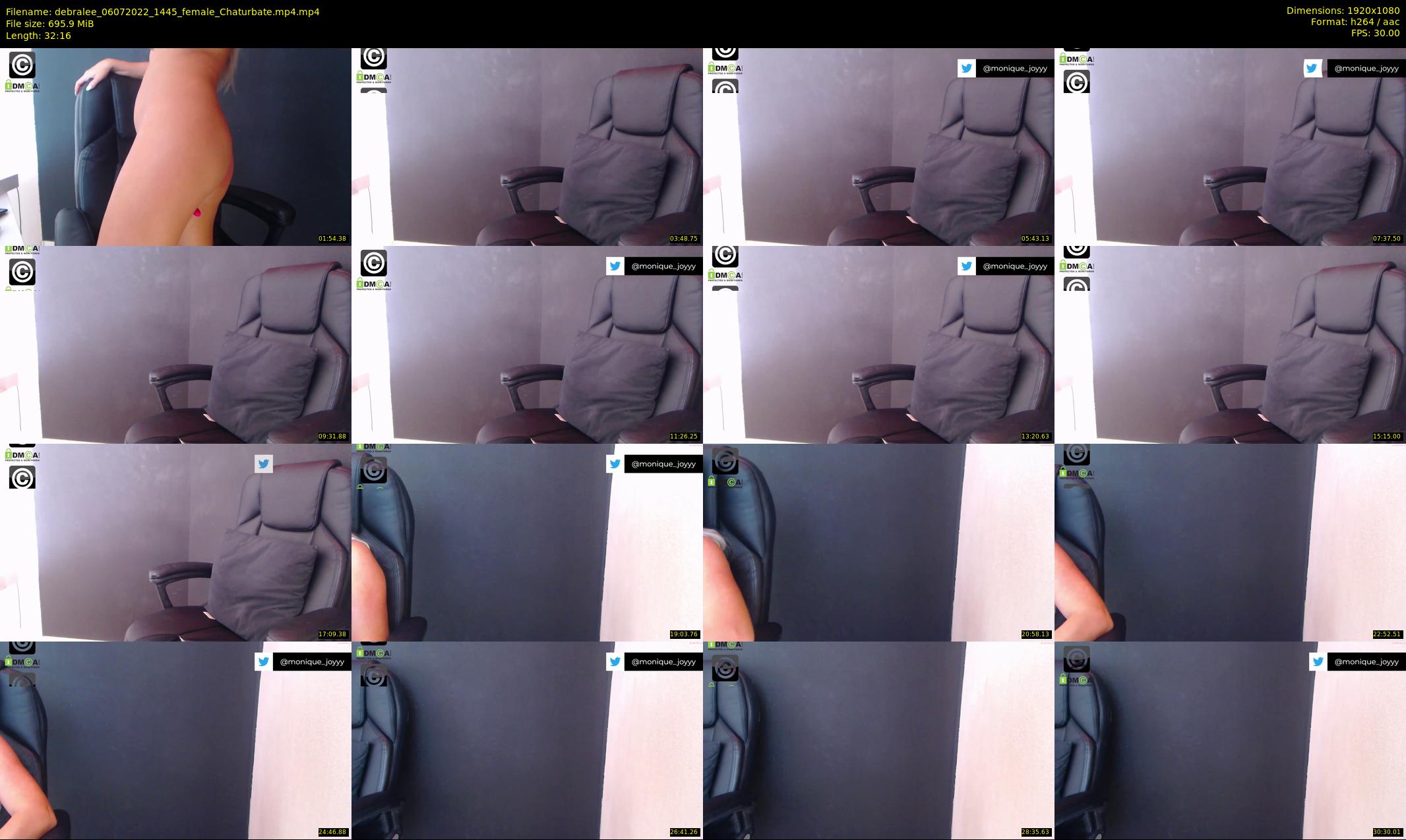 debralee — 33 minute Chaturbate female cam show recording, 1080p, Jul 6, 2022