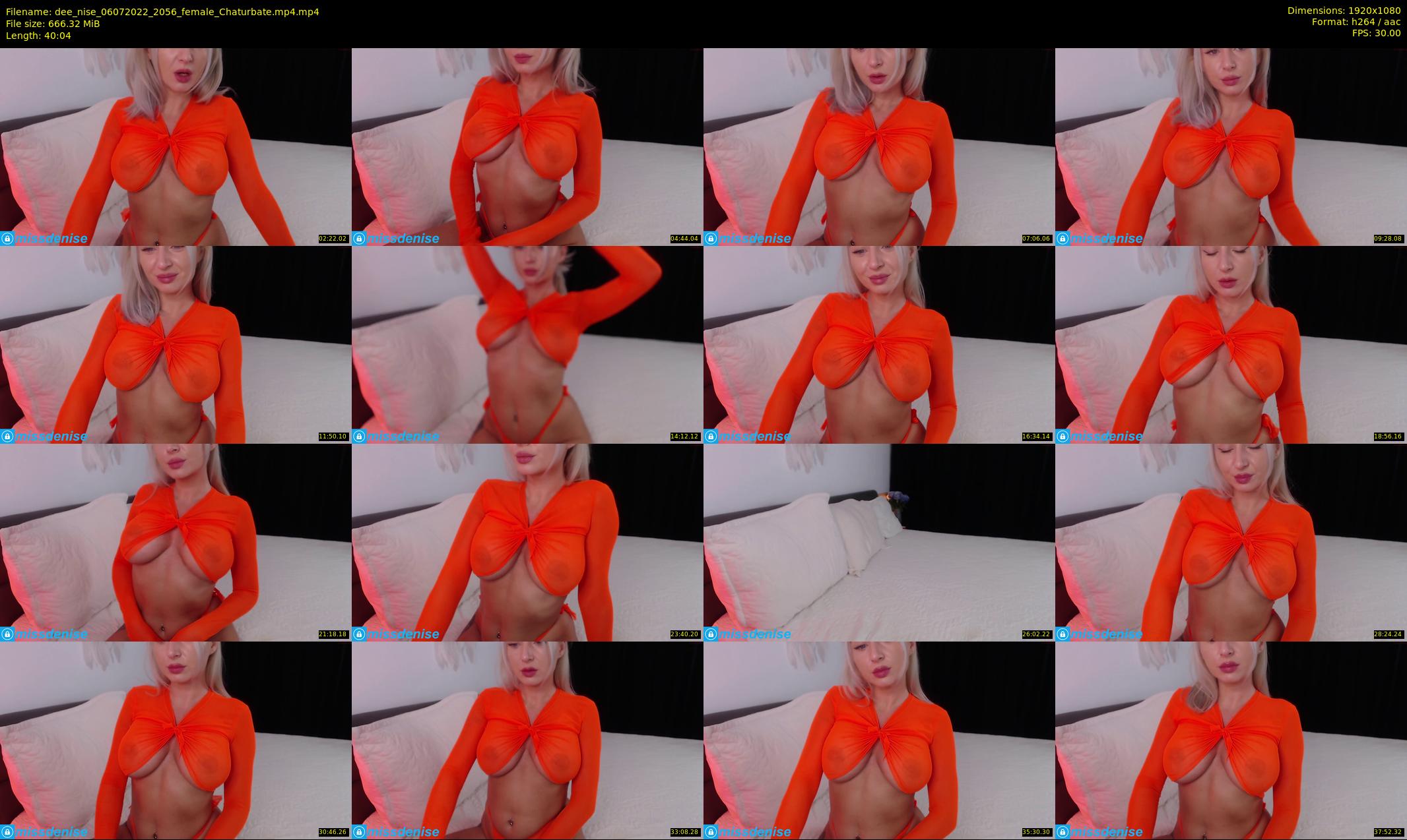 dee_nise — 41 minute Chaturbate female cam show recording, 1080p, Jul 6, 2022