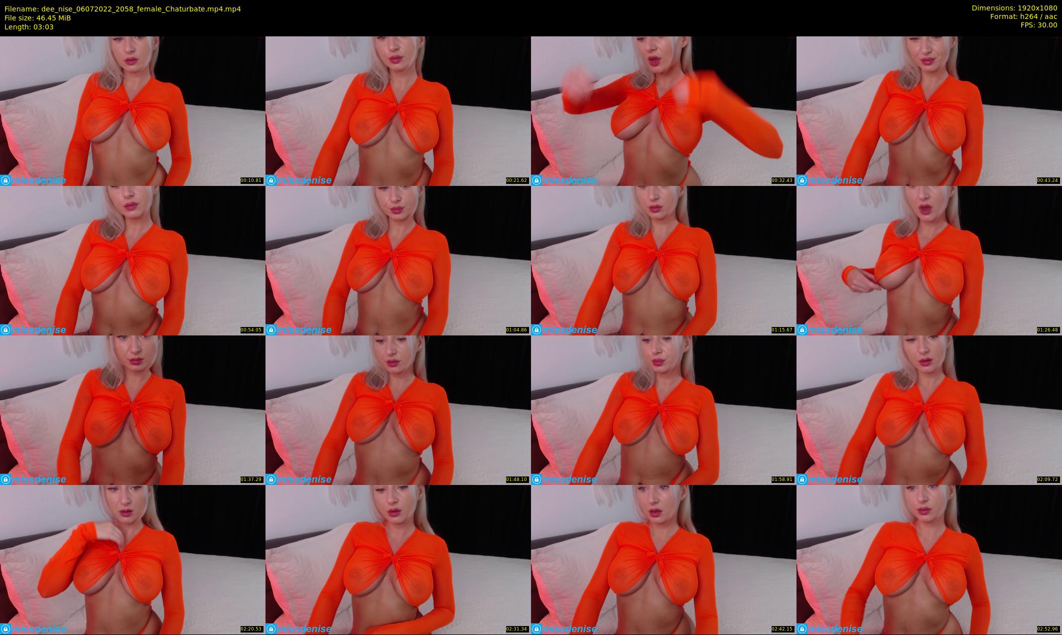 dee_nise — 4 minute Chaturbate female cam show recording, 1080p, Jul 6, 2022