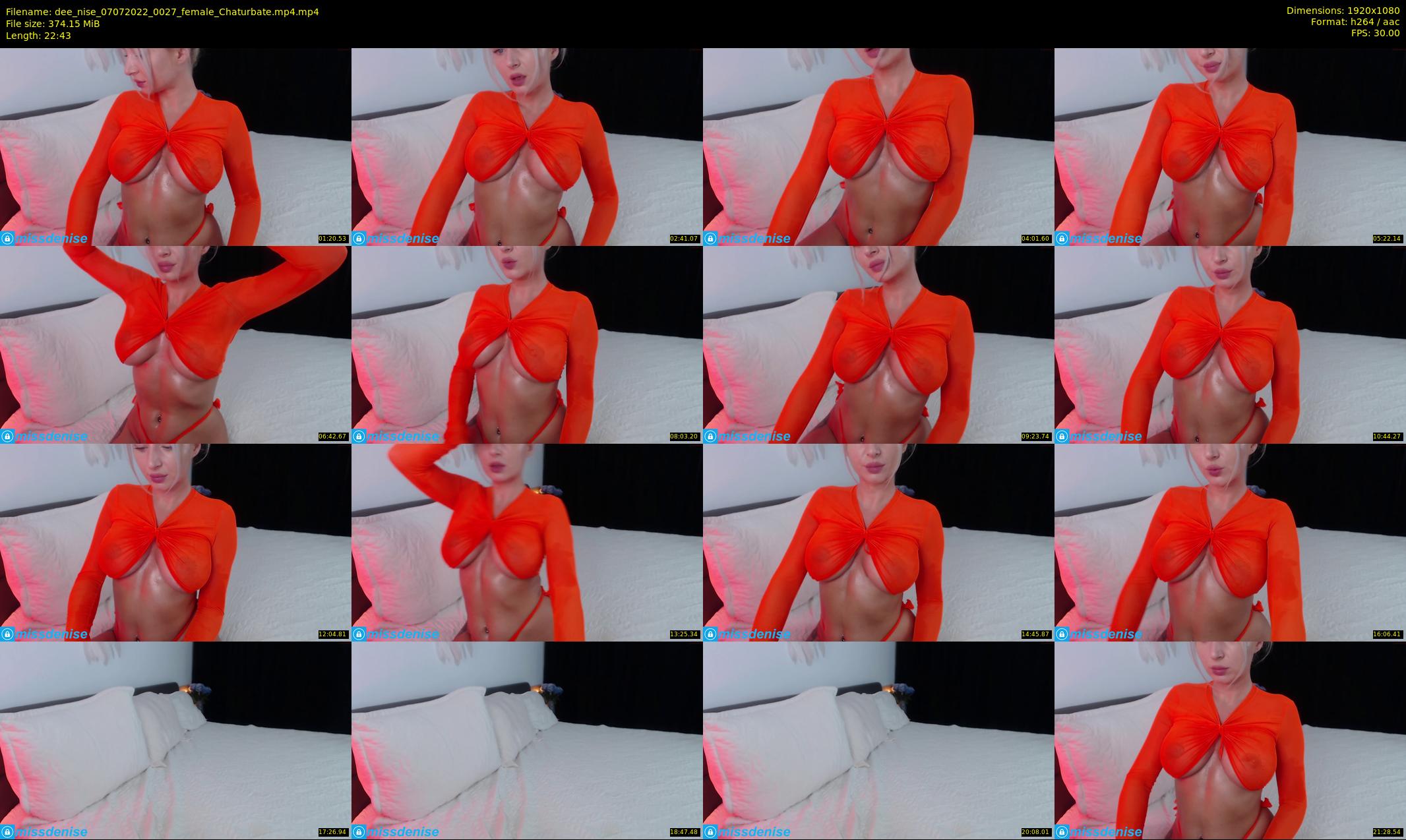 dee_nise — 23 minute Chaturbate female cam show recording, 1080p, Jul 7, 2022