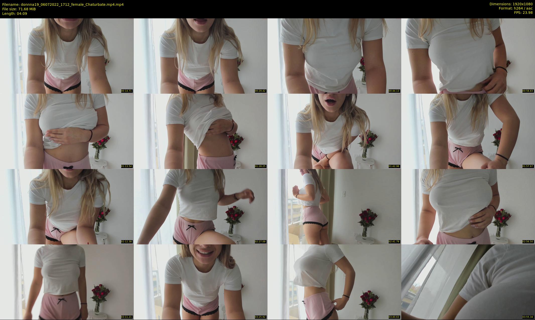 donnna19 — 5 minute Chaturbate female cam show recording, 1080p, Jul 6, 2022