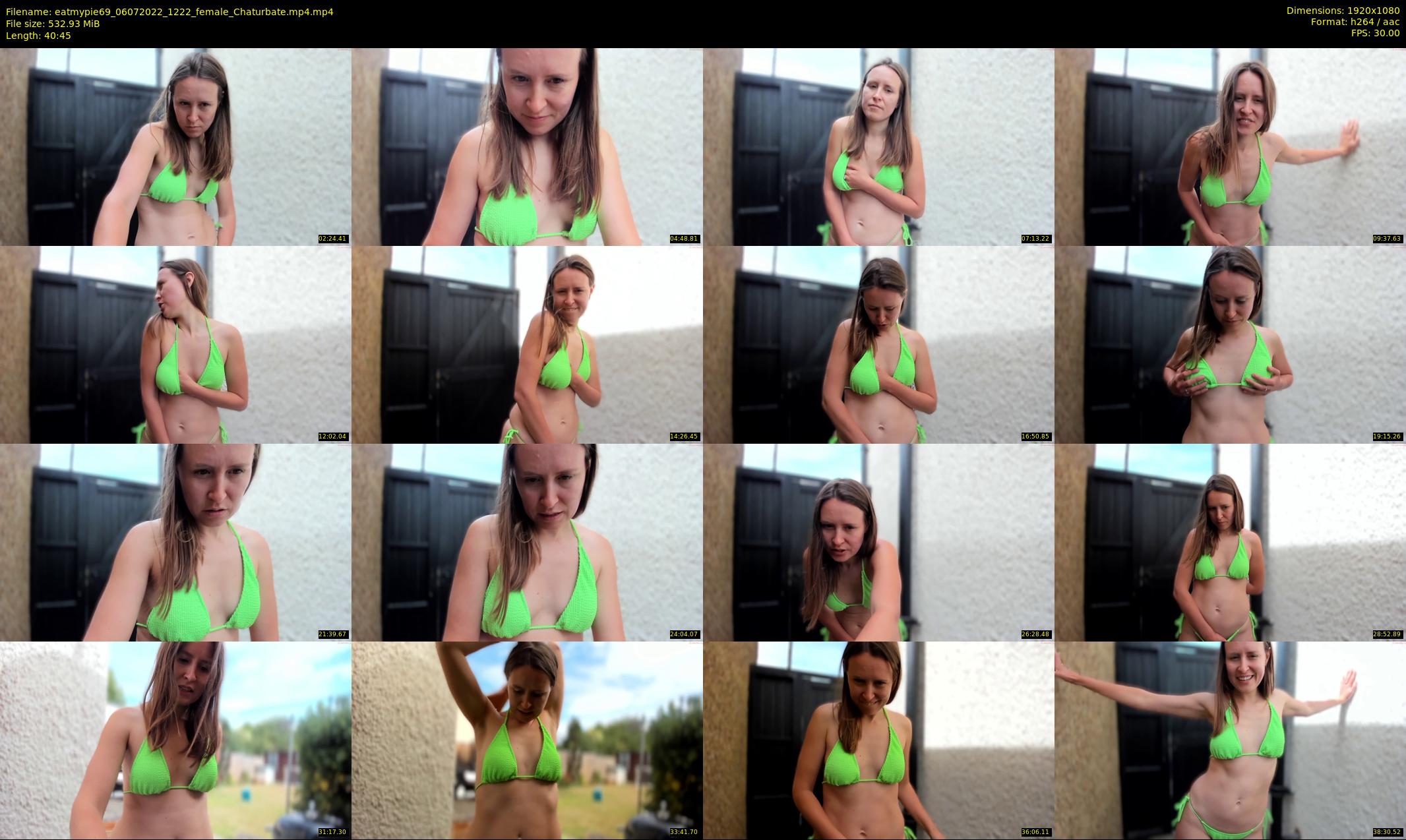 eatmypie69 — 41 minute Chaturbate female cam show recording, 1080p, Jul 6, 2022