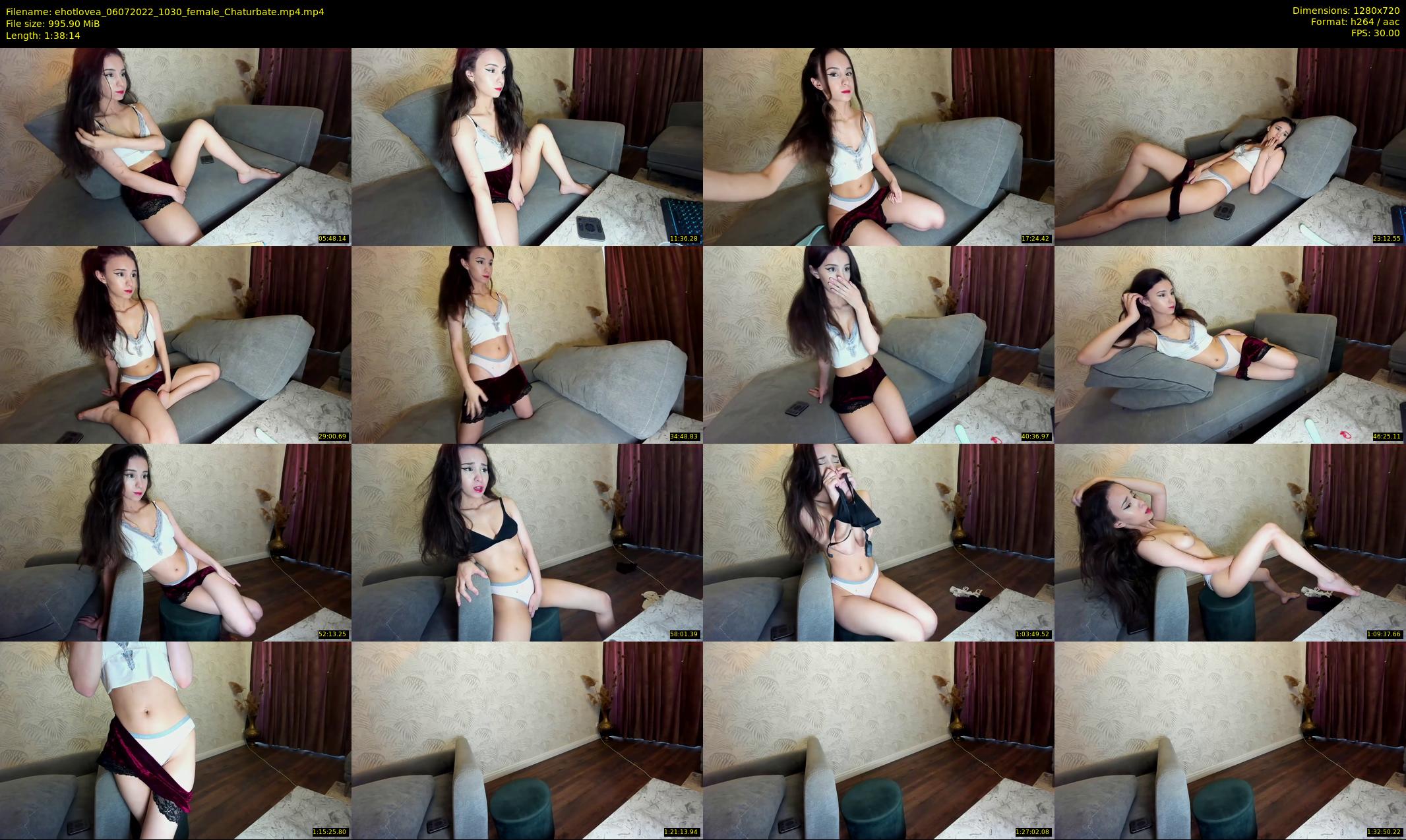 ehotlovea — 99 minute Chaturbate female cam show recording, 720p, Jul 6, 2022