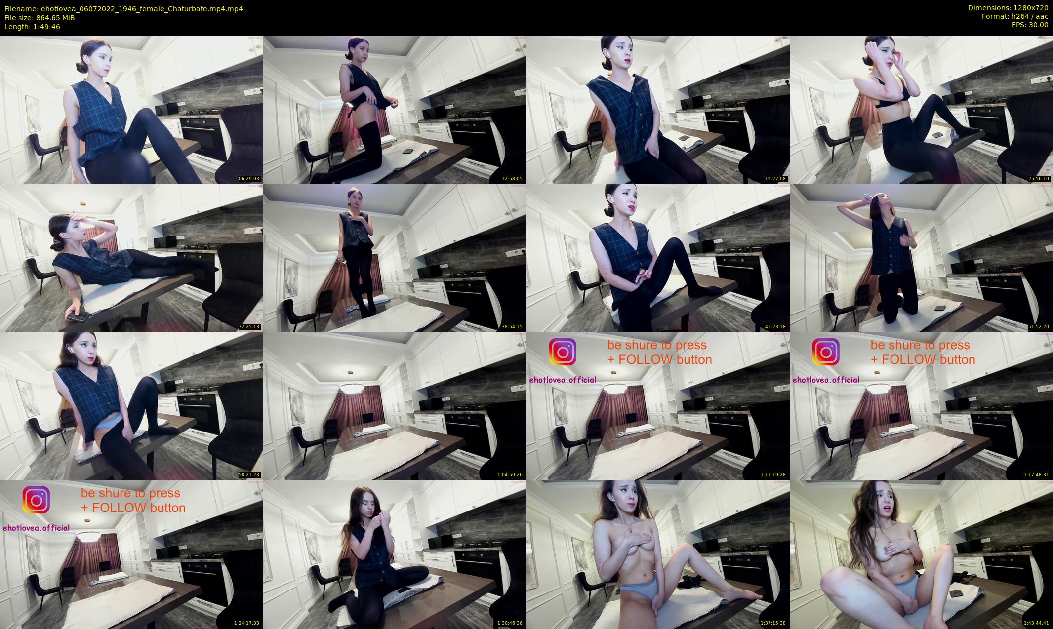ehotlovea — 110 minute Chaturbate female cam show recording, 720p, Jul 6, 2022