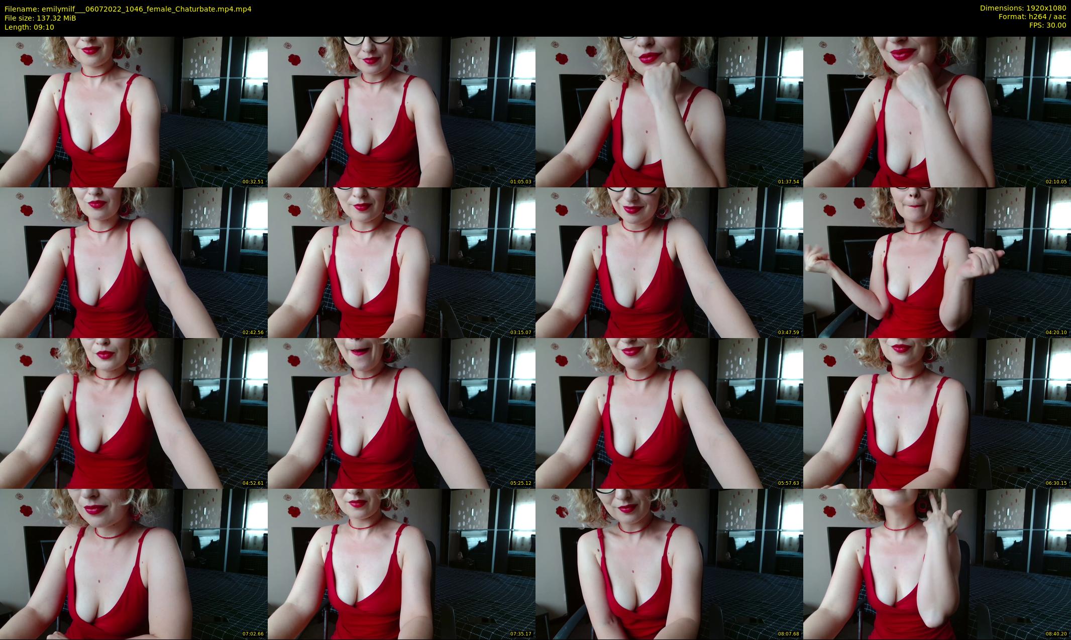 emilymilf__ — 10 minute Chaturbate female cam show recording, 1080p, Jul 6, 2022