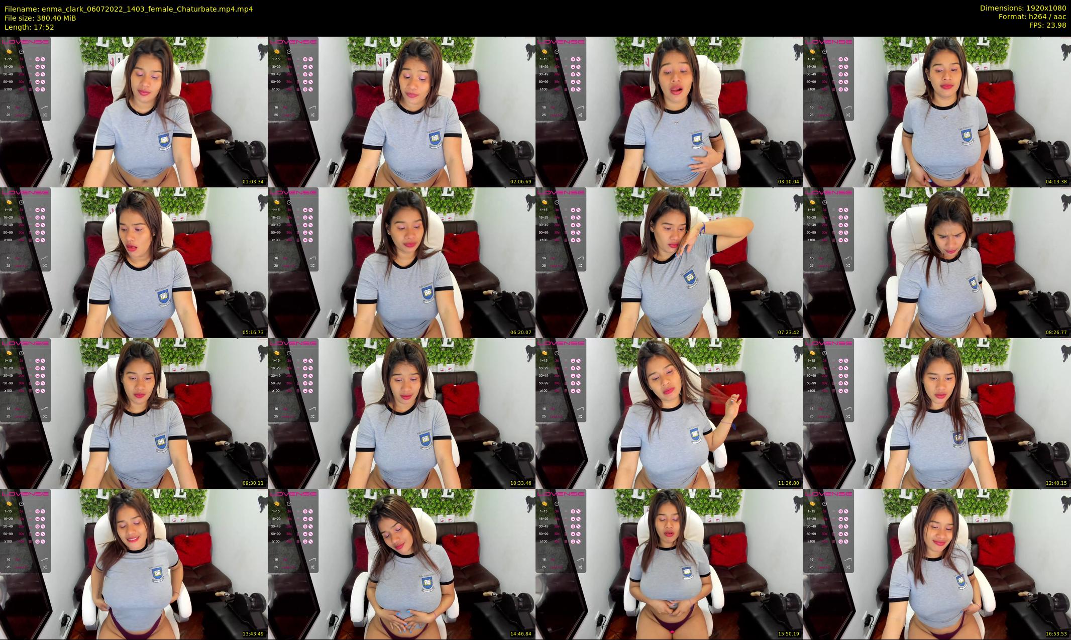 enma_clark — 18 minute Chaturbate female cam show recording, 1080p, Jul 6, 2022