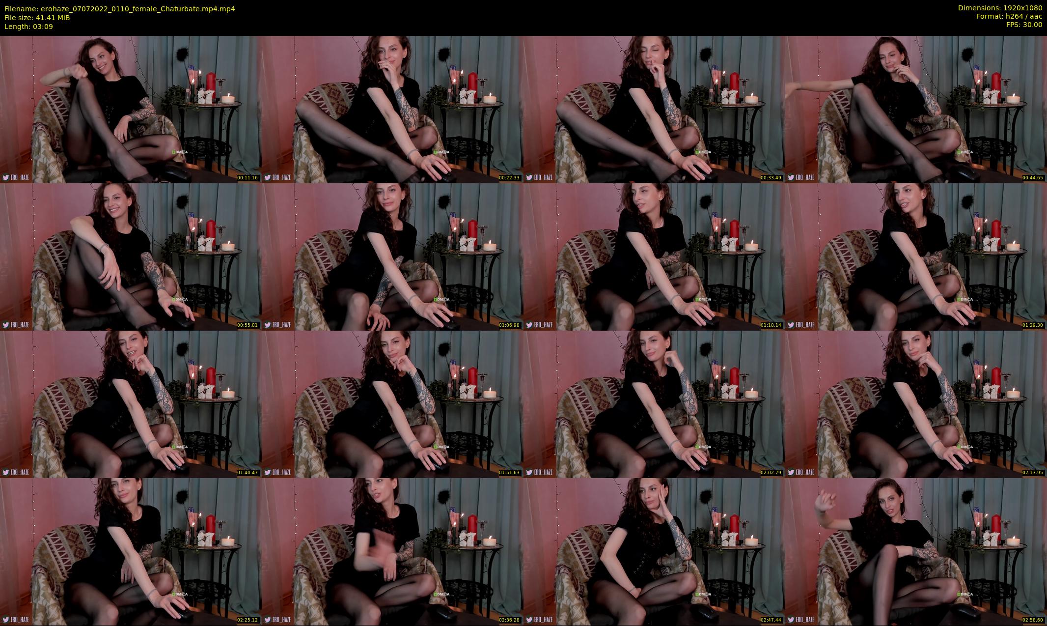 erohaze — 4 minute Chaturbate female cam show recording, 1080p, Jul 7, 2022