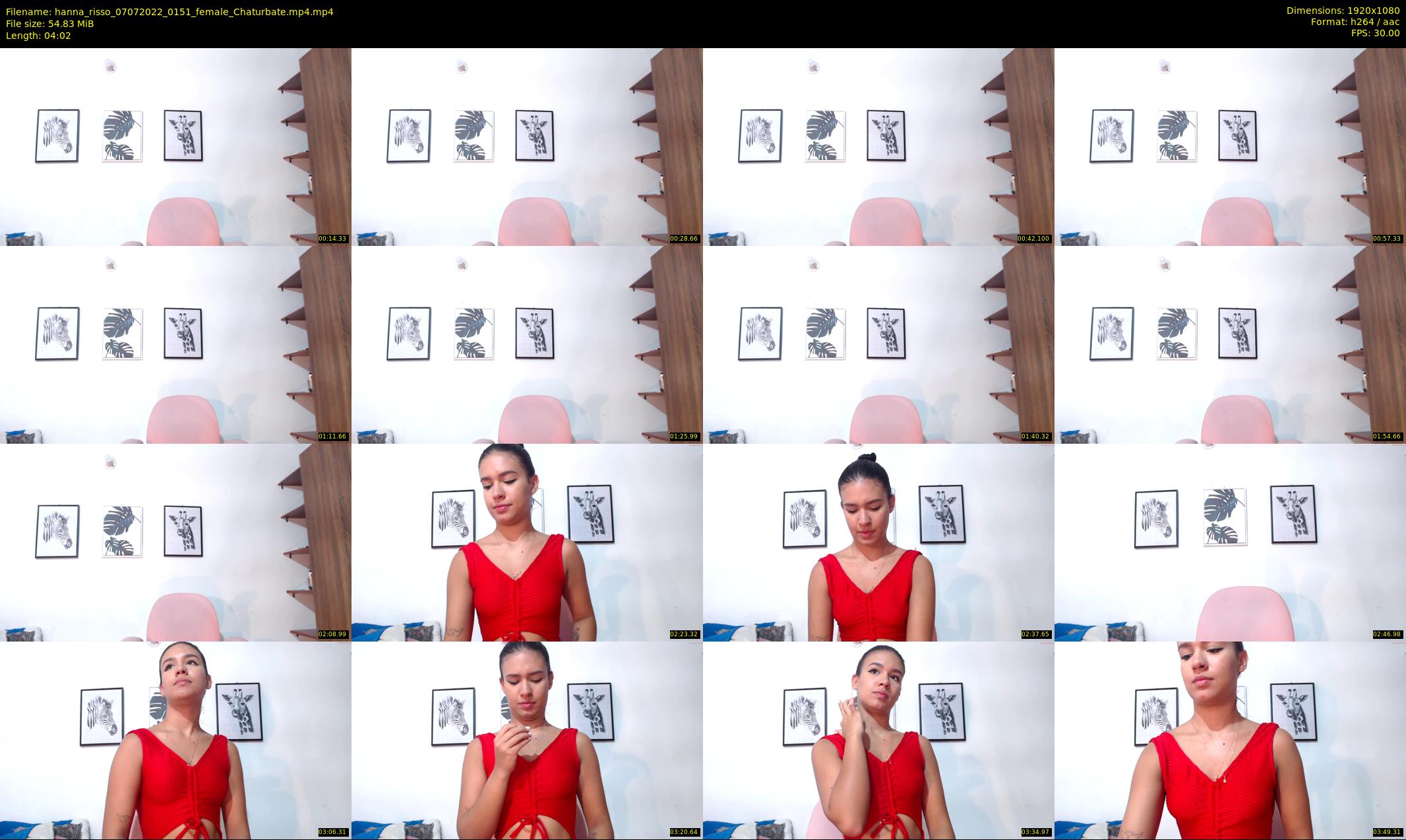 hanna_risso — 5 minute Chaturbate female cam show recording, 1080p, Jul 7, 2022