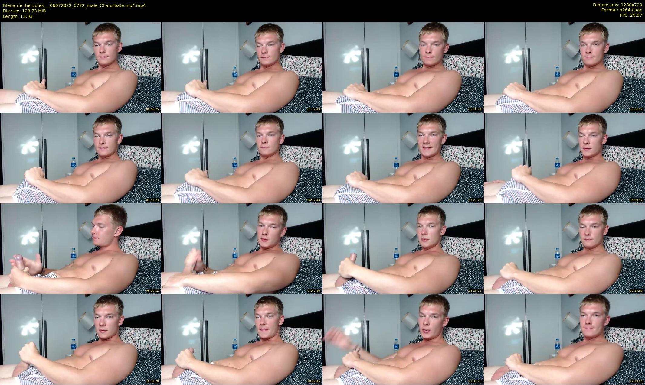 hercules__ — 14 minute Chaturbate male cam show recording, 720p, Jul 6, 2022