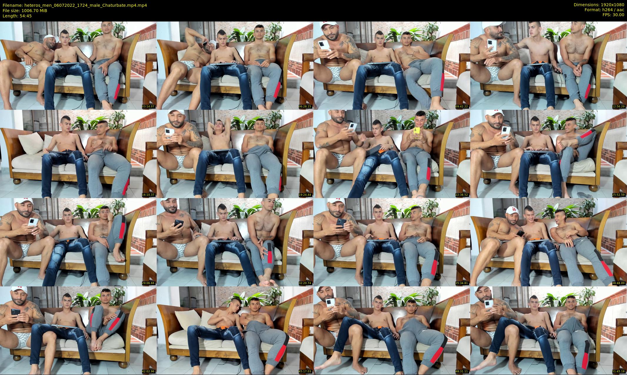 heteros_men — 55 minute Chaturbate male cam show recording, 1080p, Jul 6, 2022