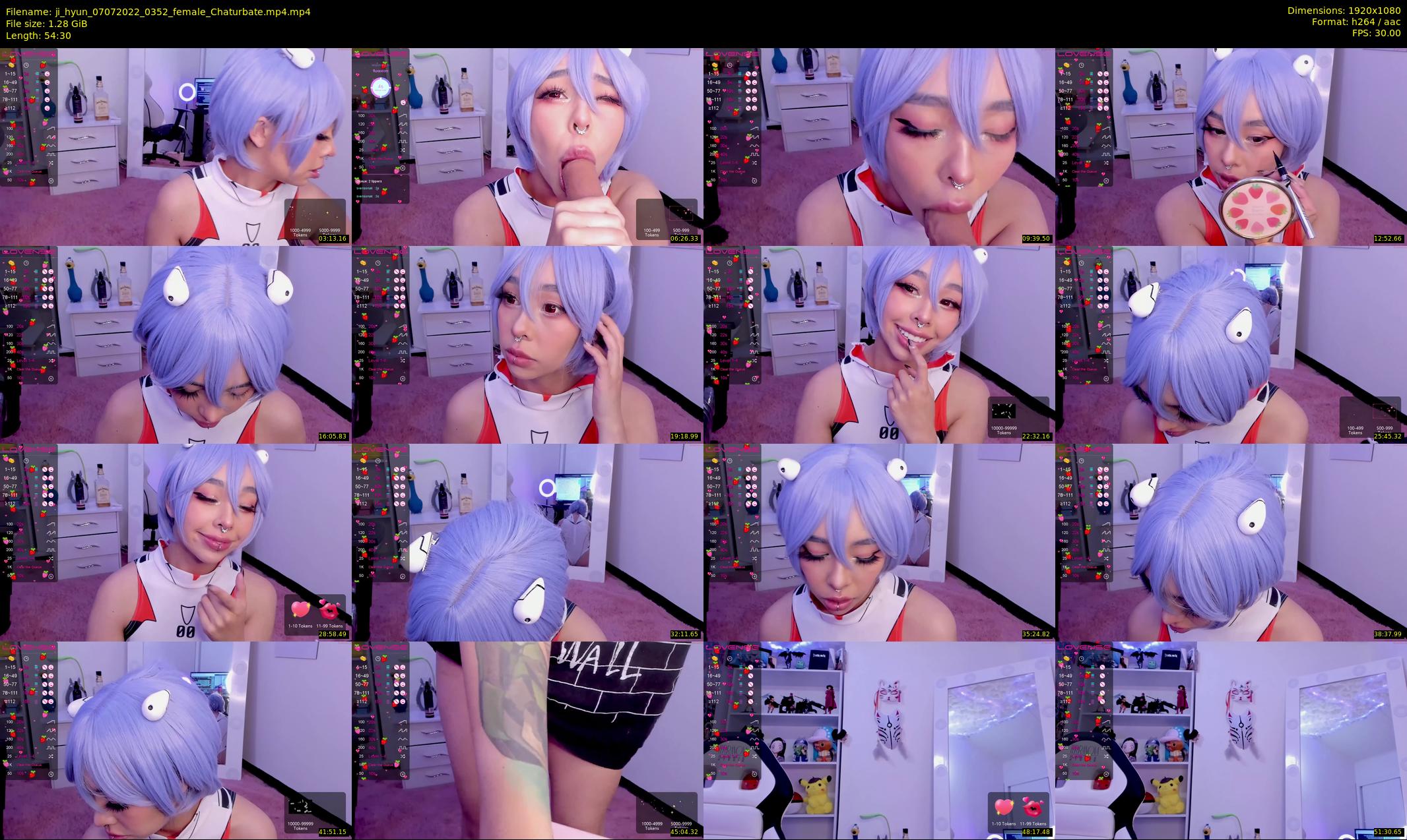 ji_hyun — 55 minute Chaturbate female cam show recording, 1080p, Jul 7, 2022
