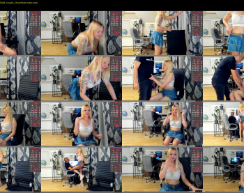 karinadeniss — 58 minute Chaturbate couple cam show recording, 1080p, Jul 6, 2022