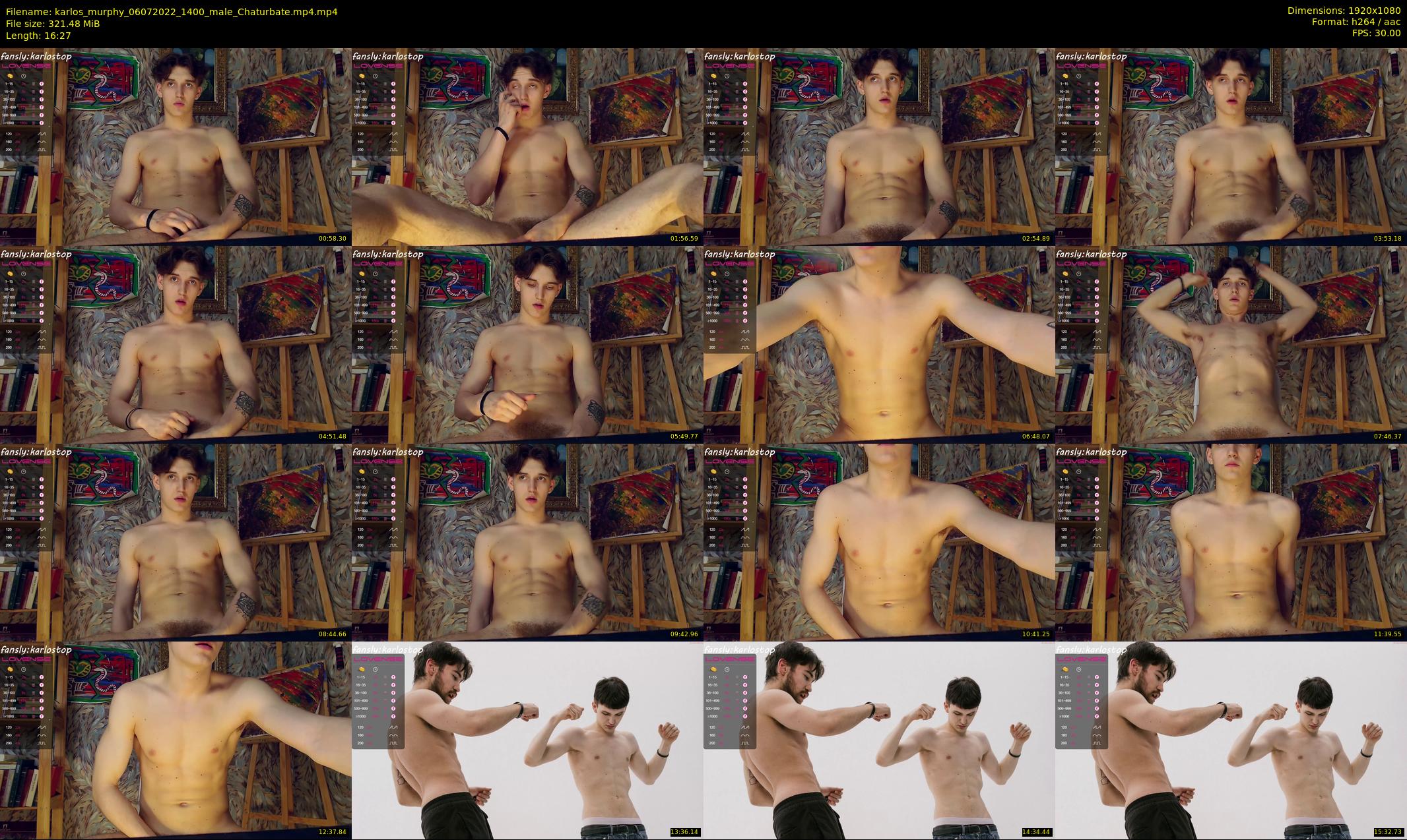 karlos_murphy — 17 minute Chaturbate male cam show recording, 1080p, Jul 6, 2022