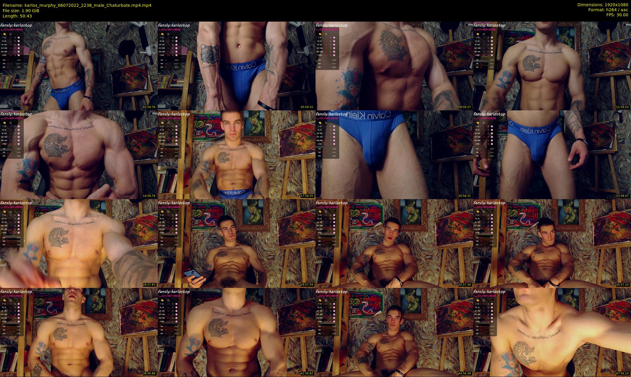 karlos_murphy — 51 minute Chaturbate male cam show recording, 1080p, Jul 6, 2022