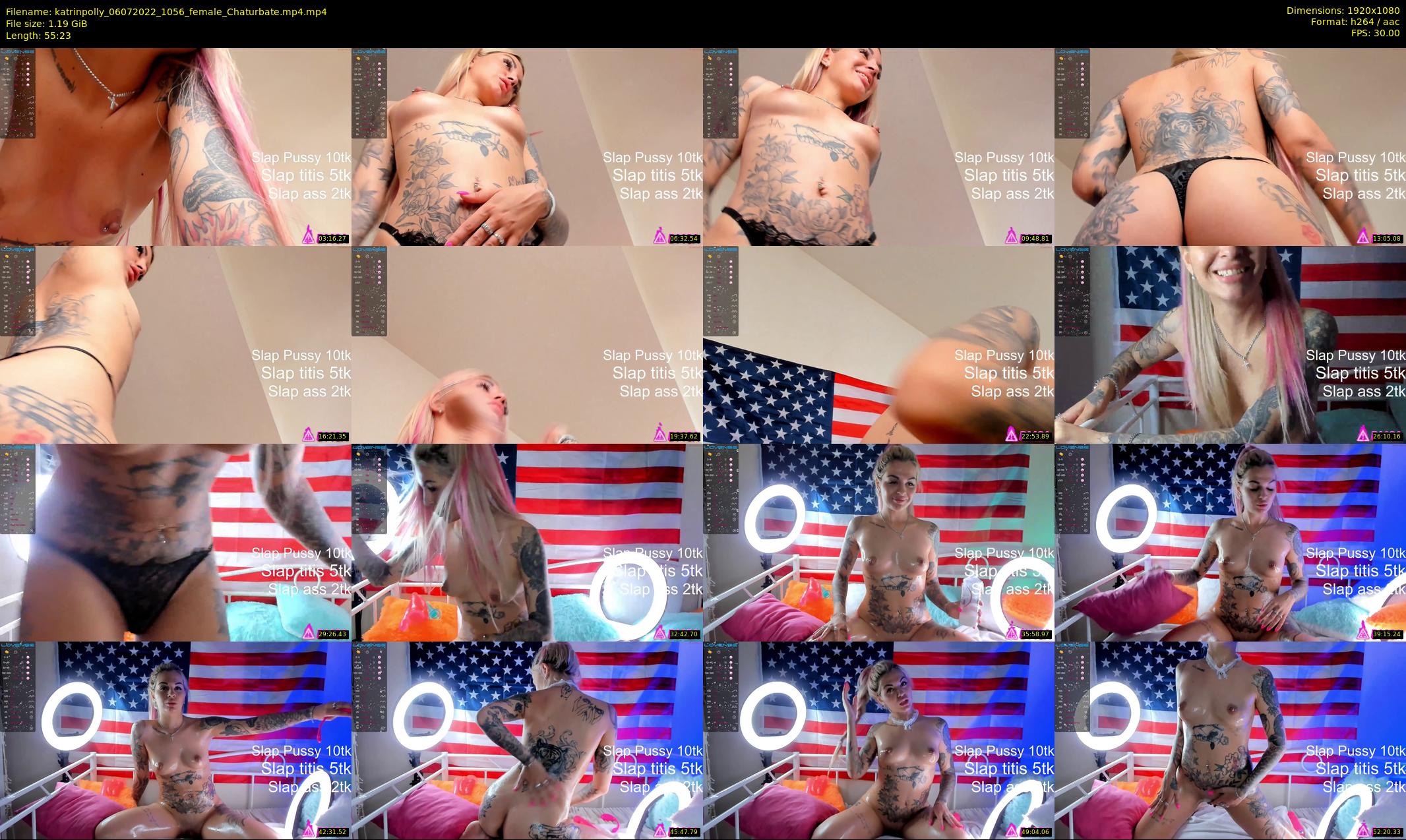 katrinpolly — 56 minute Chaturbate couple cam show recording, 1080p, Jul 6, 2022
