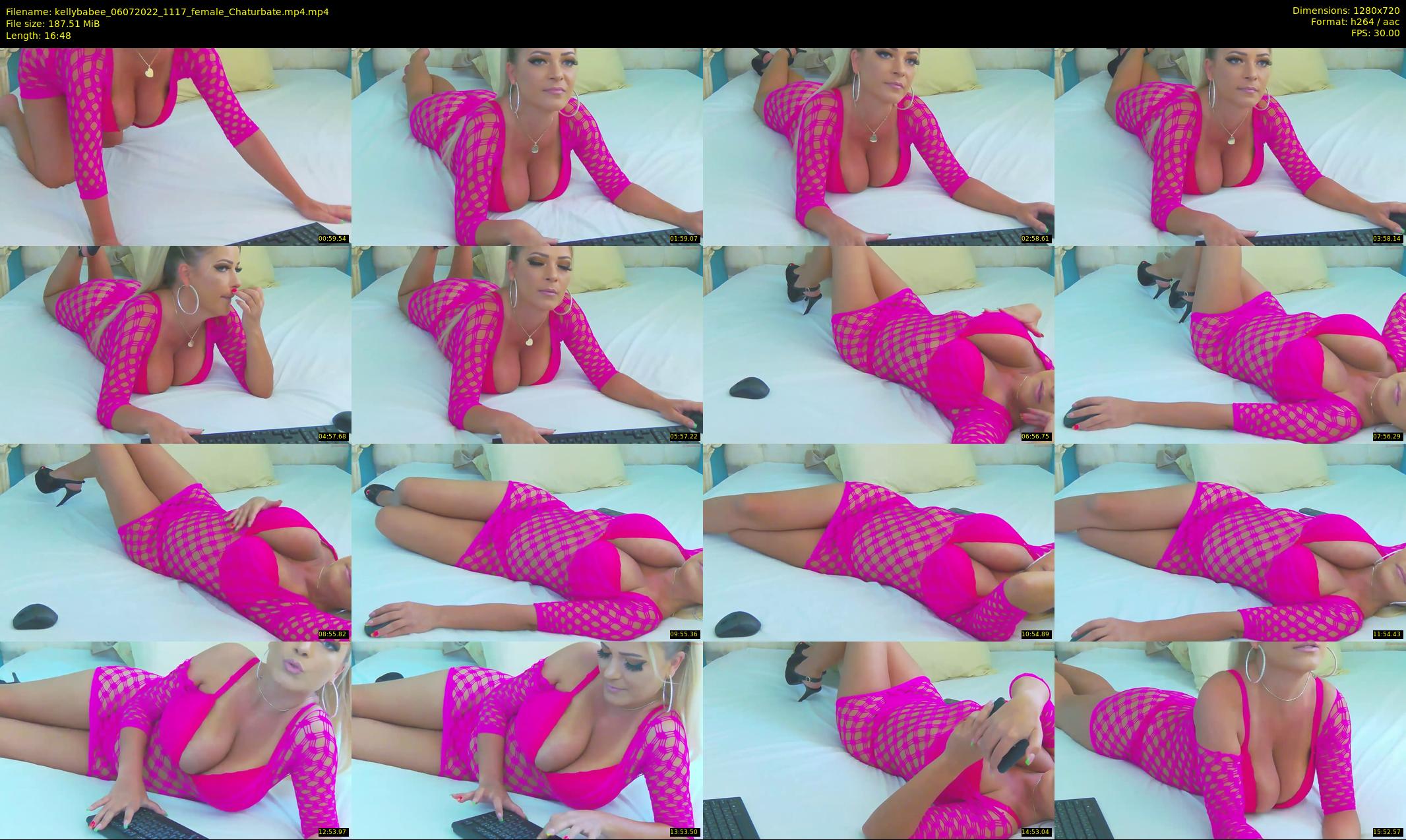 kellybabee — 17 minute Chaturbate female cam show recording, 720p, Jul 6, 2022