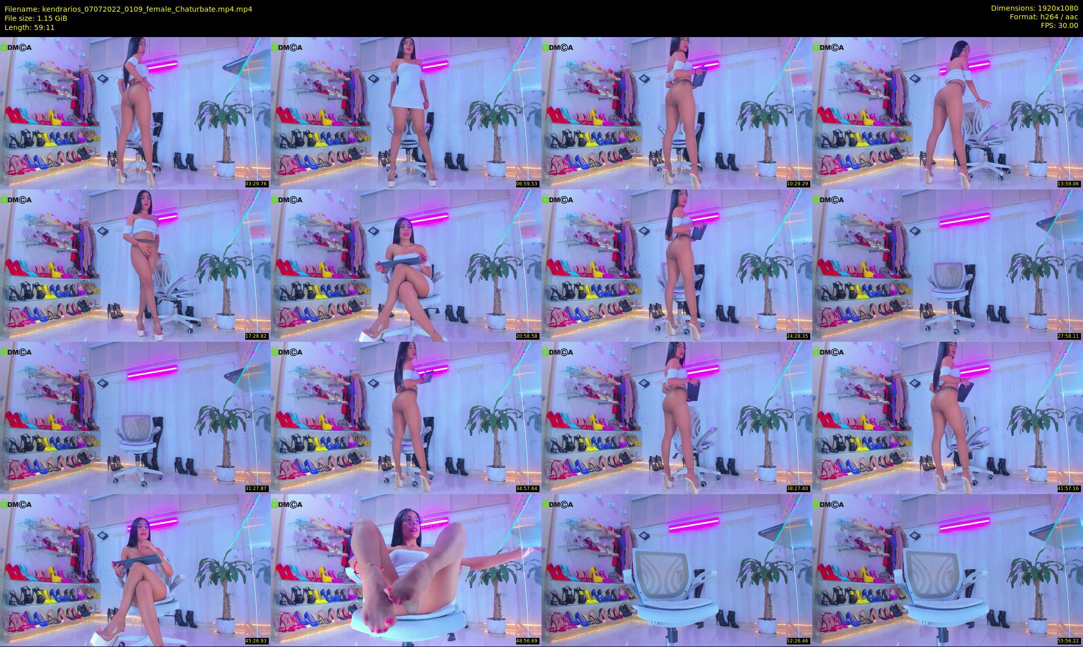 kendrarios — 60 minute Chaturbate female cam show recording, 1080p, Jul 7, 2022