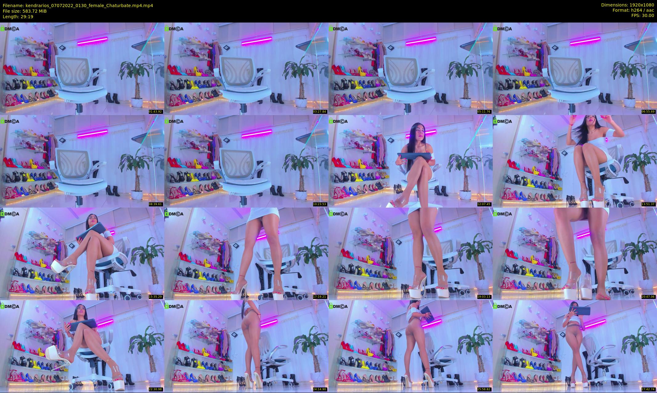 kendrarios — 30 minute Chaturbate female cam show recording, 1080p, Jul 7, 2022