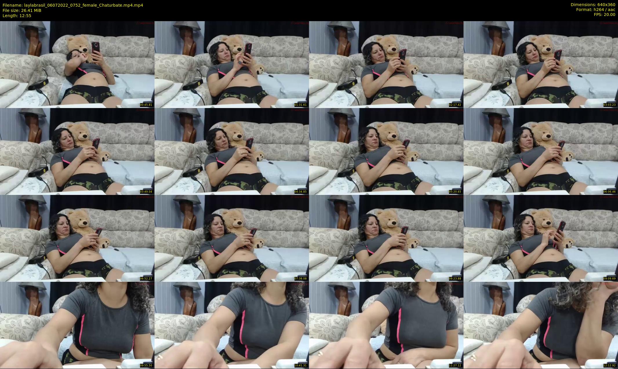 laylabrasil — 13 minute Chaturbate female cam show recording, 360p, Jul 6, 2022