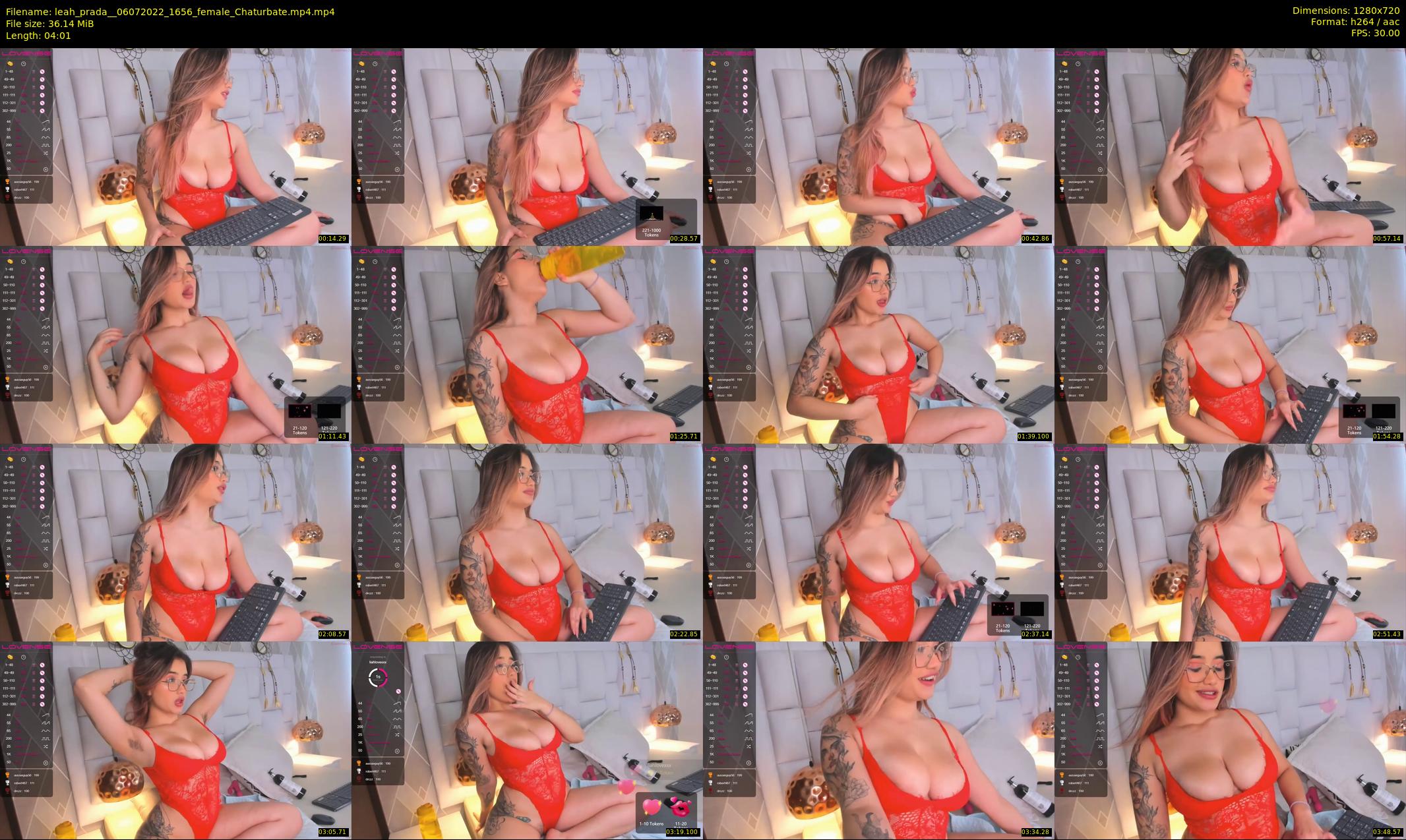 leah_prada_ — 5 minute Chaturbate female cam show recording, 720p, Jul 6, 2022